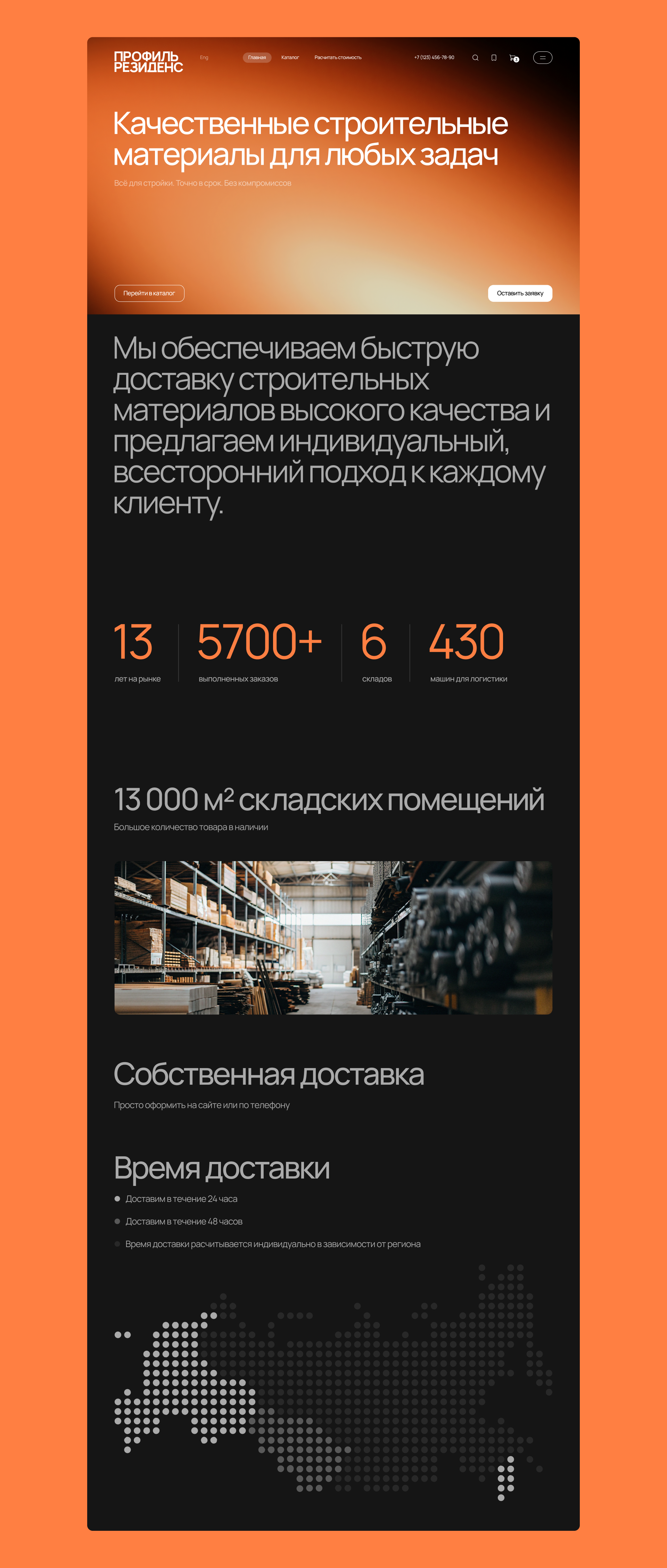 ПрофильРезиденс | Дизайн сайта — Изображение №5 — Интерфейсы, Брендинг на Dprofile