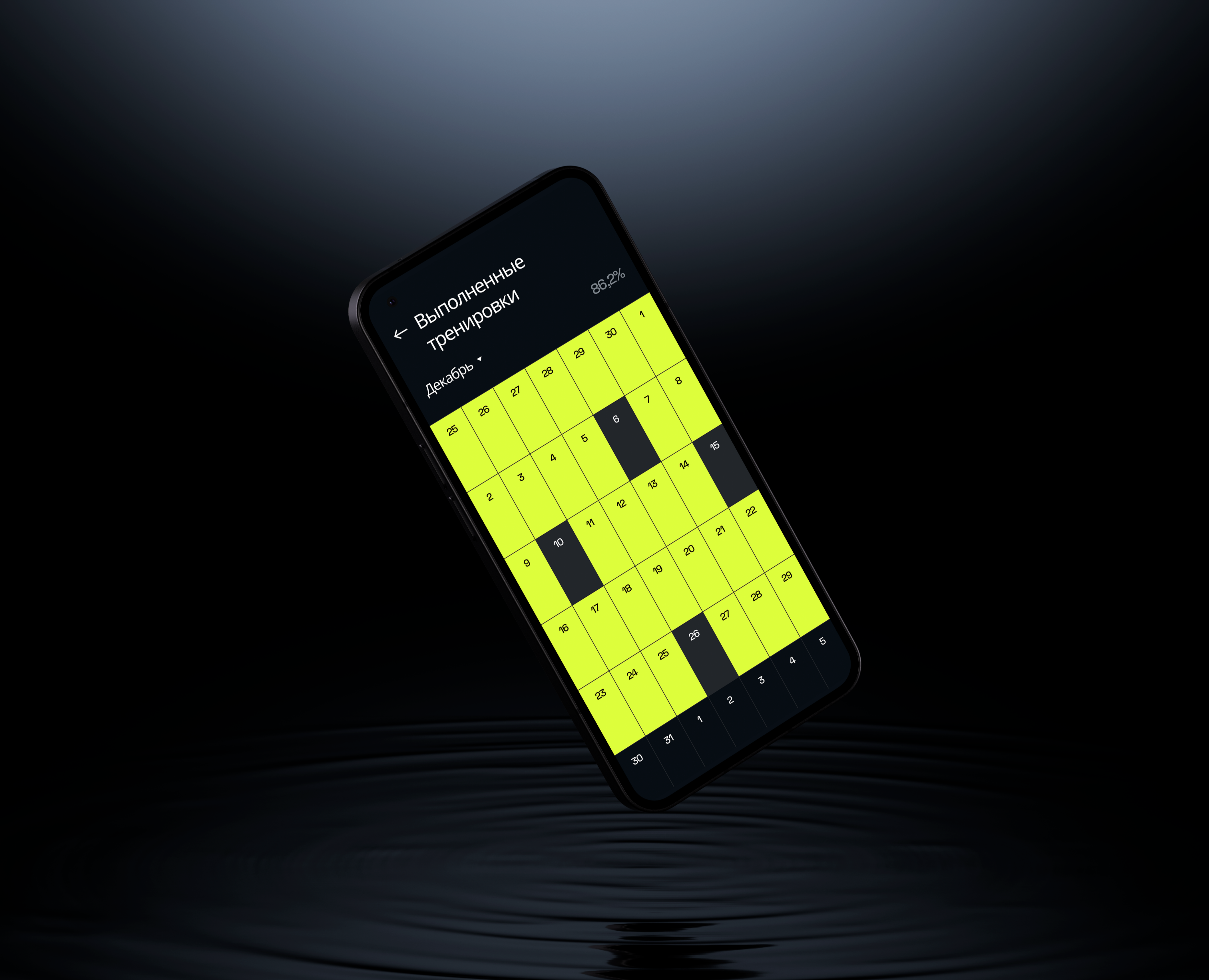 Дизайн фитнес мобильного приложения | UI-дизайн — Интерфейсы на Dprofile