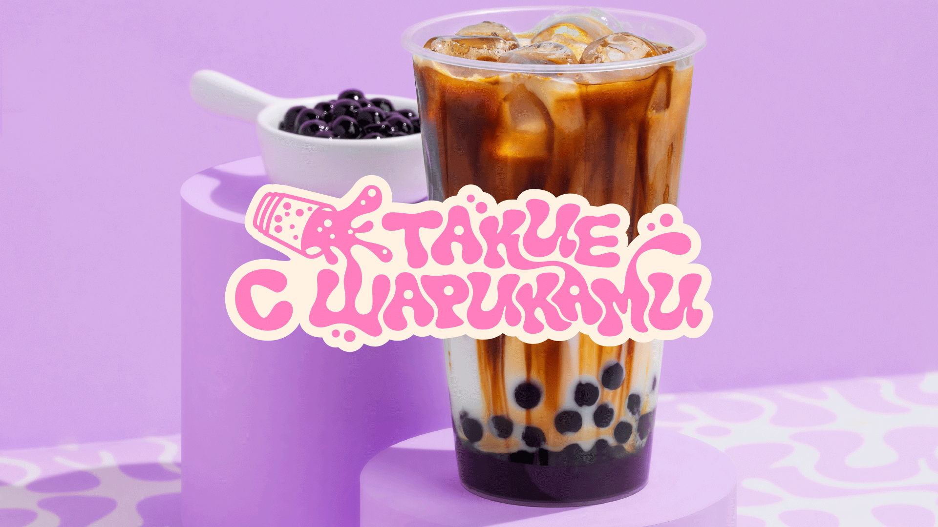 Фирменный стиль | Кафе бабл чая | Дизайн логотипа и упаковок — Изображение №1 — Брендинг на Dprofile