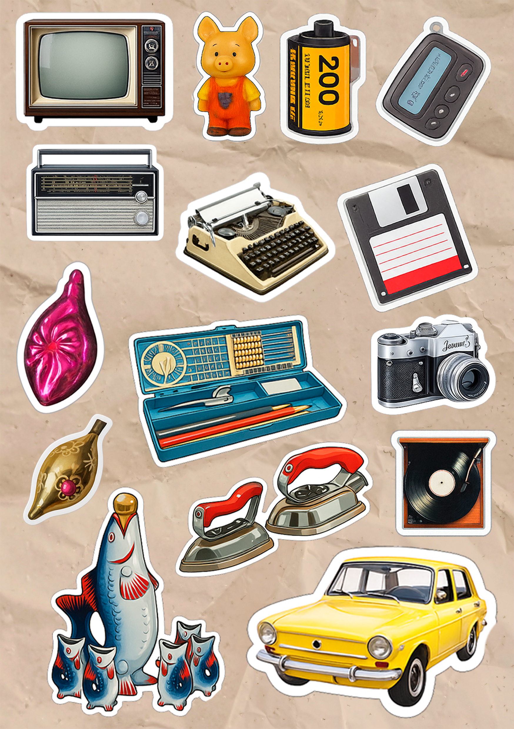 Стикер Пак СССР — Изображение №8 — Графика на Dprofile