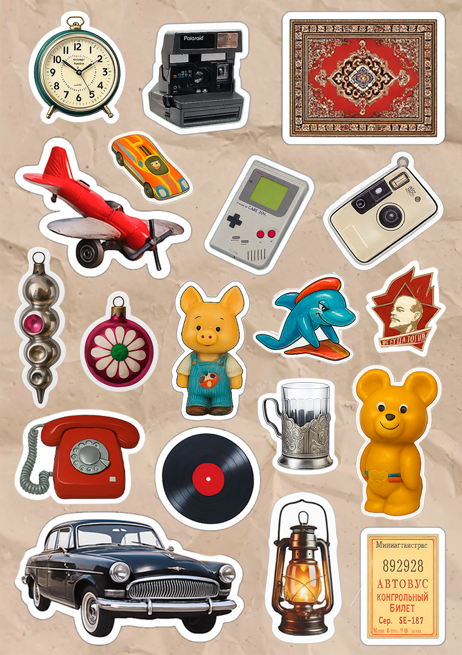 Стикер Пак СССР — Изображение №7 — Графика на Dprofile