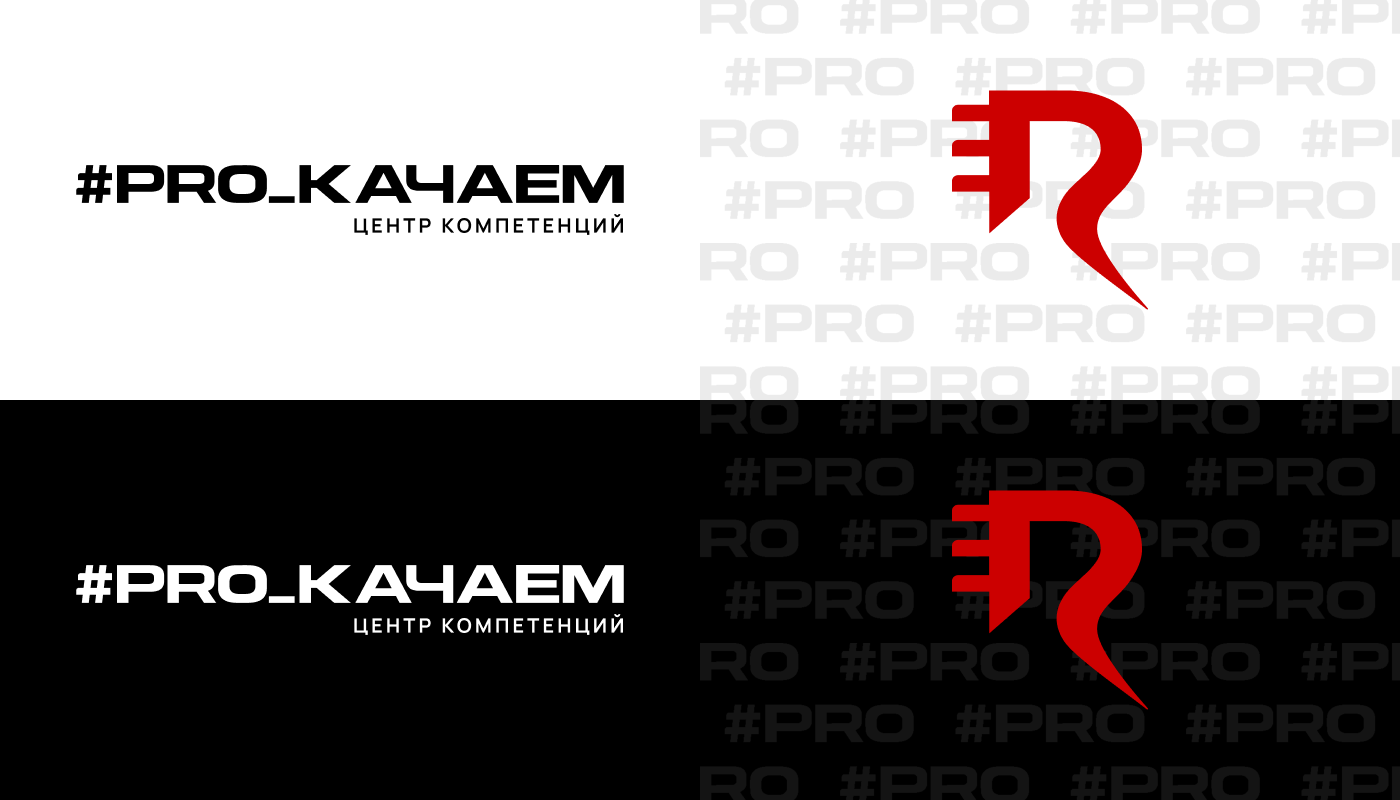 Брендинг центра компетенций #PRO_КАЧАЕМ — Изображение №7 — Брендинг, Графика на Dprofile