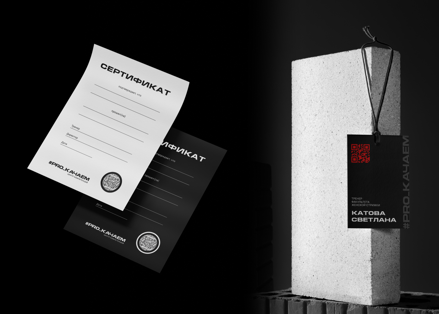 Брендинг центра компетенций #PRO_КАЧАЕМ — Изображение №11 — Брендинг, Графика на Dprofile