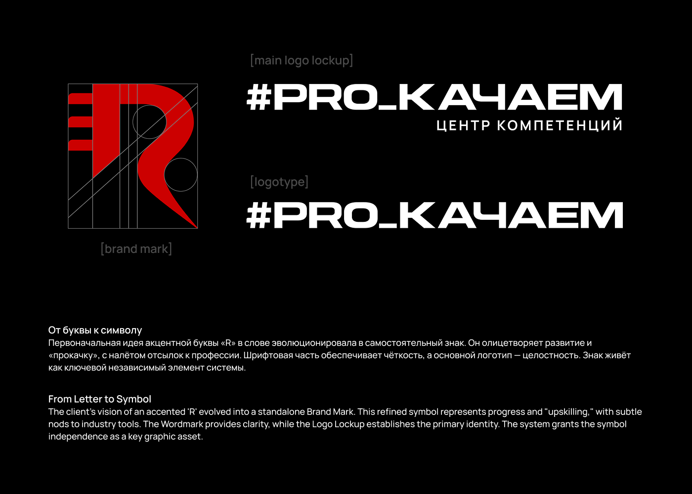 Брендинг центра компетенций #PRO_КАЧАЕМ — Изображение №3 — Брендинг, Графика на Dprofile