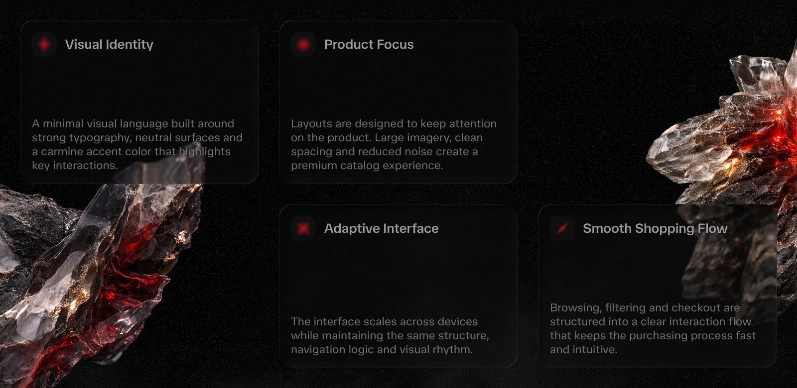 Glamorous | e-commerce — Изображение №5 — Интерфейсы на Dprofile