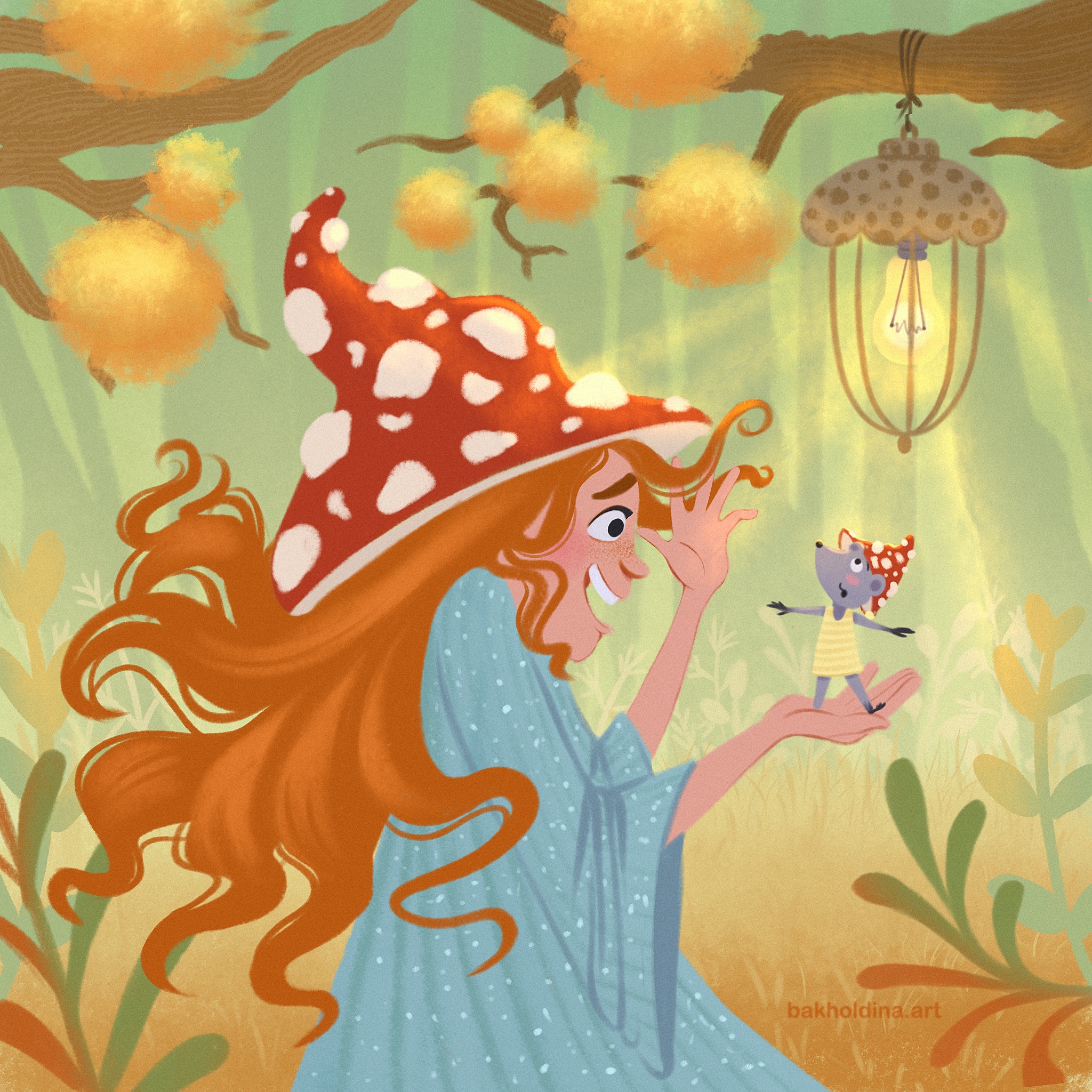 Мисс Мухомор — Изображение №2 — Иллюстрация на Dprofile