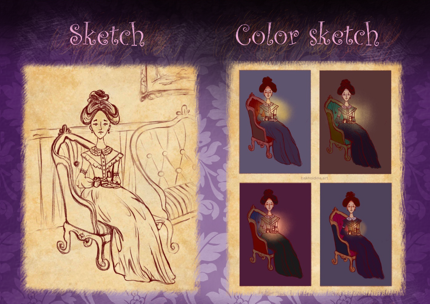 Обложка к роману Джен Эйр — Изображение №2 — Иллюстрация, Графика на Dprofile