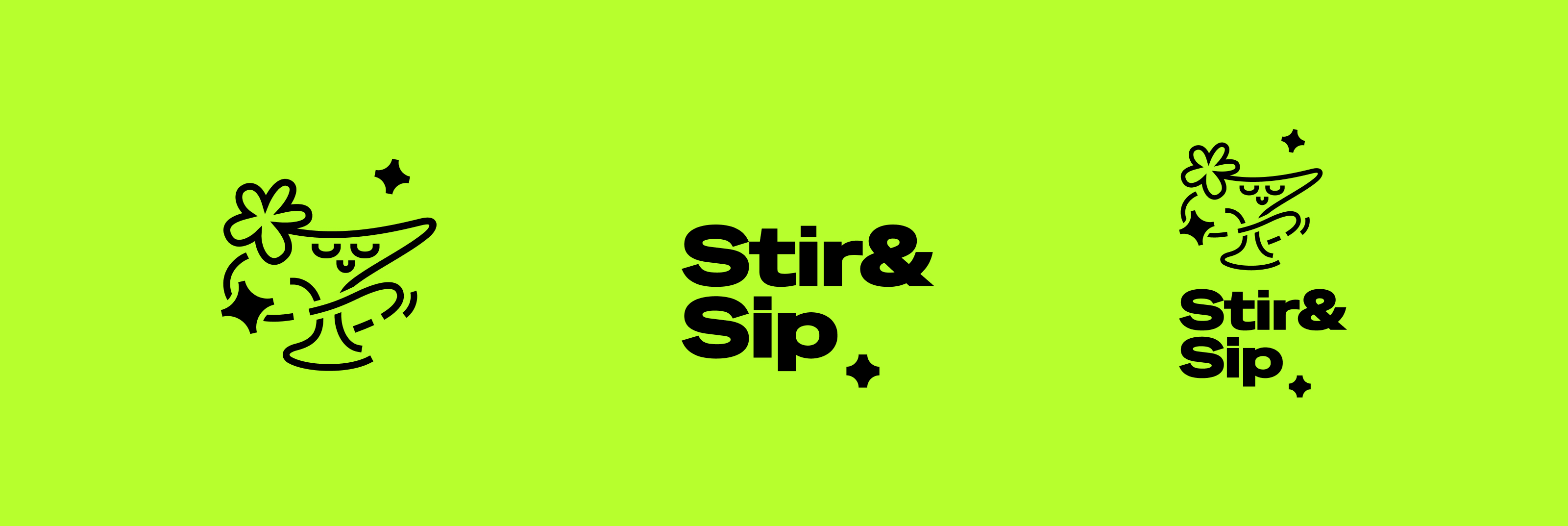 Stir&Sip // айдентика бренда моктейлей — Изображение №4 — Брендинг, Графика на Dprofile