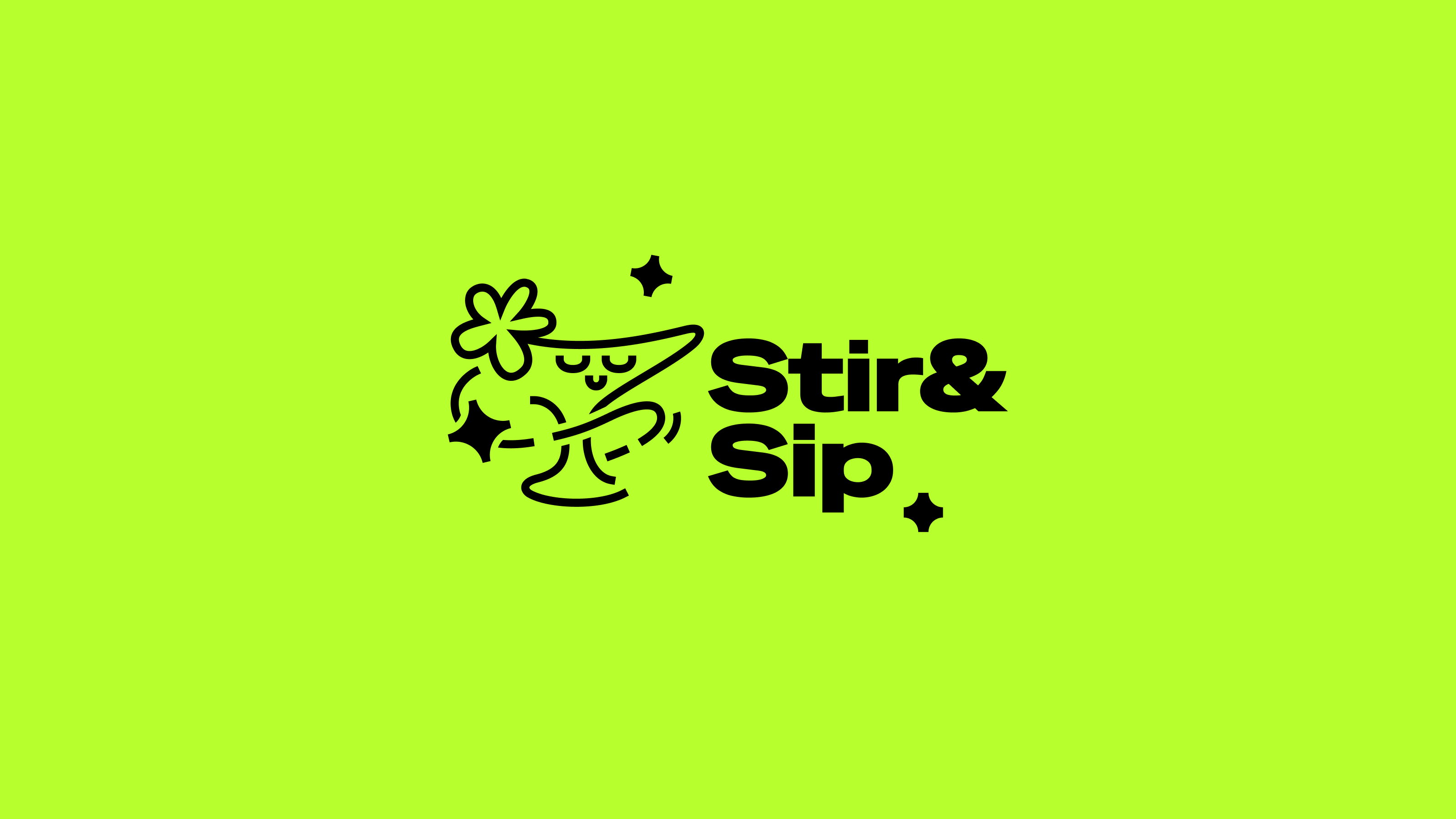 Stir&Sip // айдентика бренда моктейлей — Изображение №3 — Брендинг, Графика на Dprofile