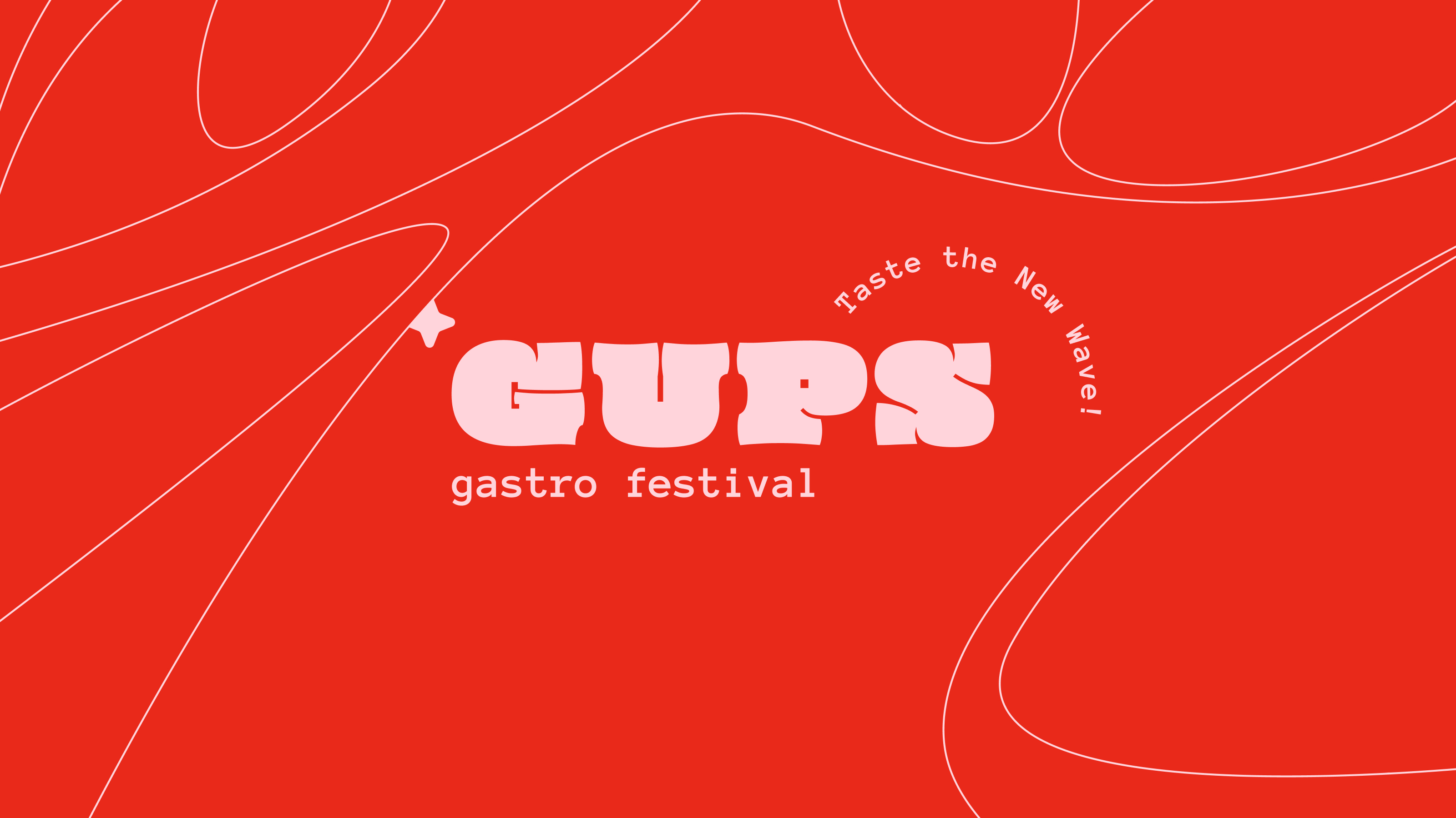 GUPS // айдентика гастро фестиваля — Изображение №1 — Брендинг, Графика на Dprofile