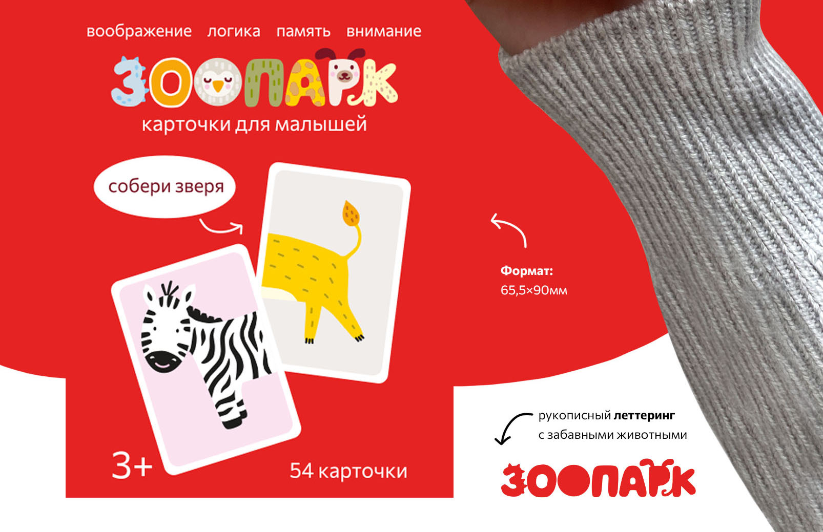 ЗООПАРК. Игровые карточки — Изображение №4 — Брендинг, Графика на Dprofile