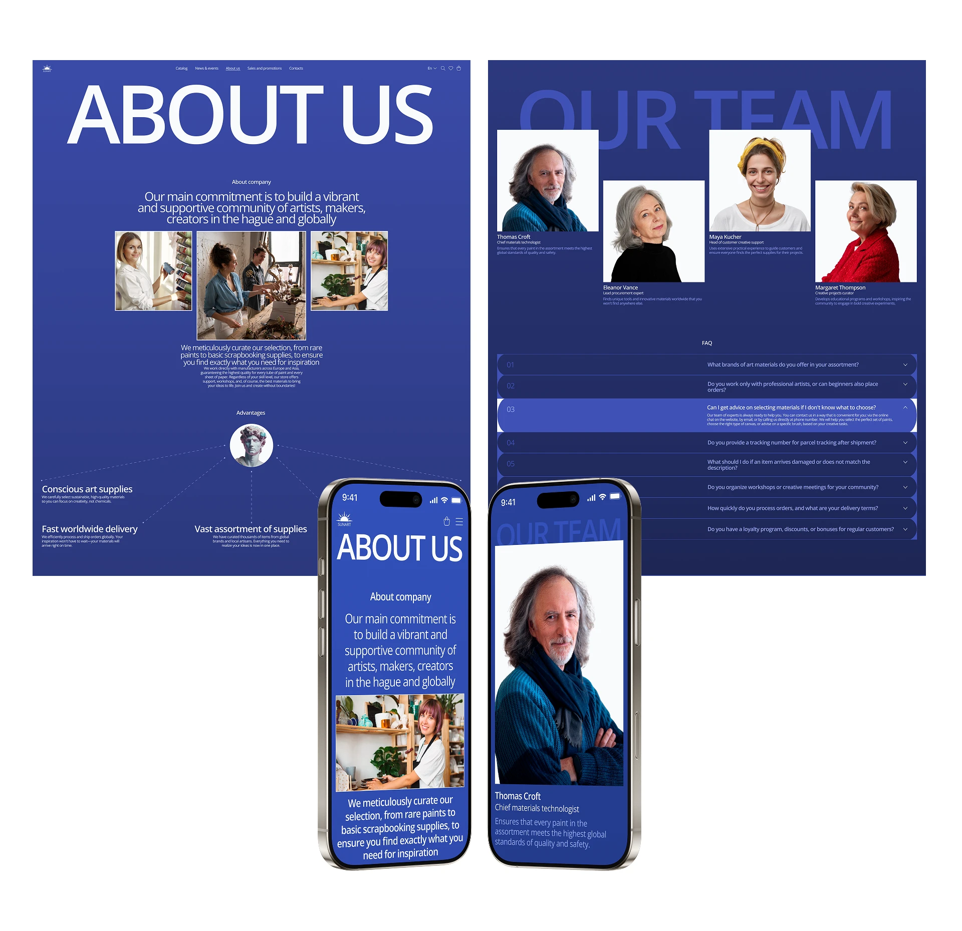 SunArt | E-commerce — Изображение №10 — Интерфейсы на Dprofile