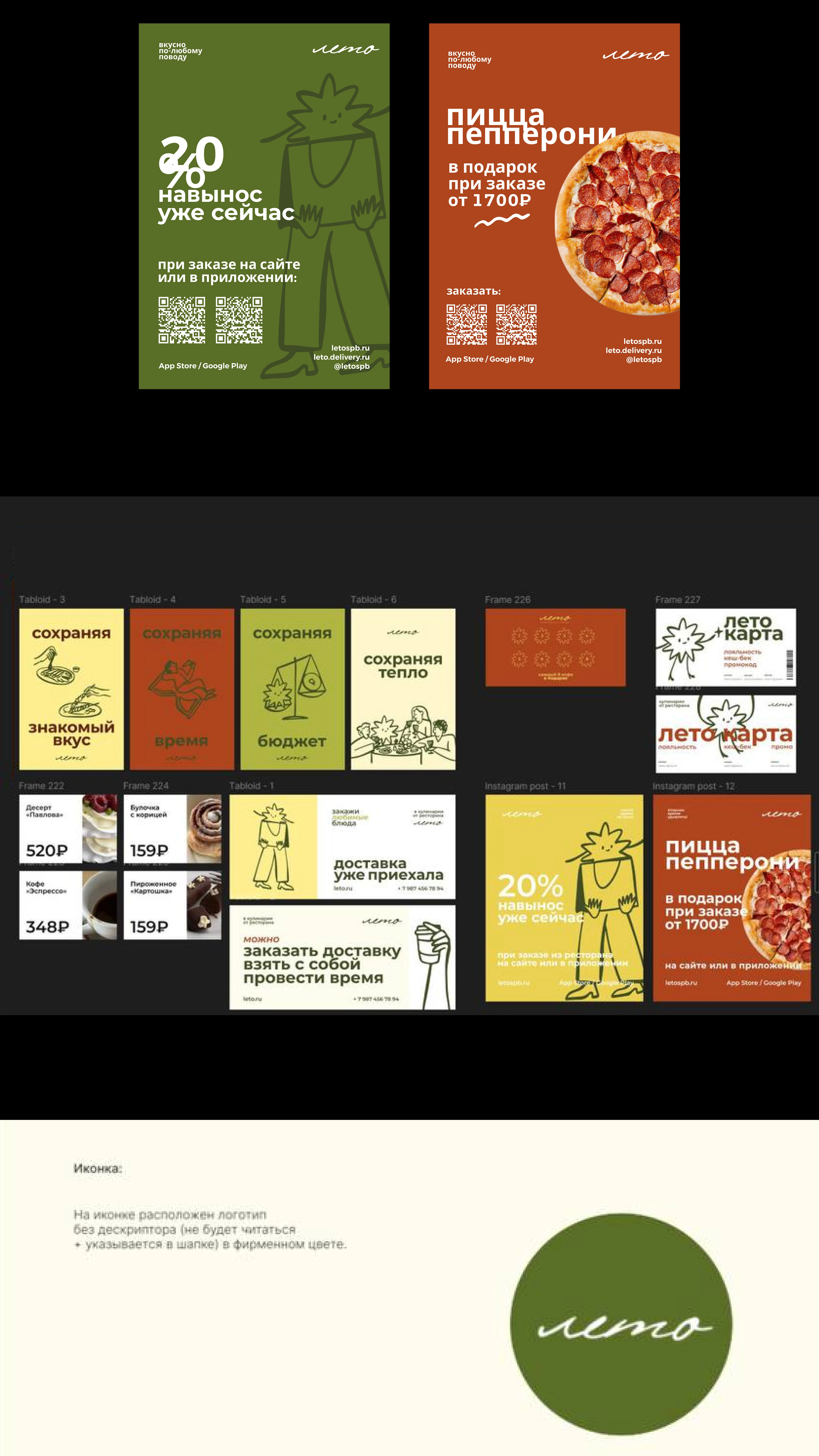 Брендинг ресторана «Лето» — Restaurant Branding — Изображение №24 — Брендинг на Dprofile