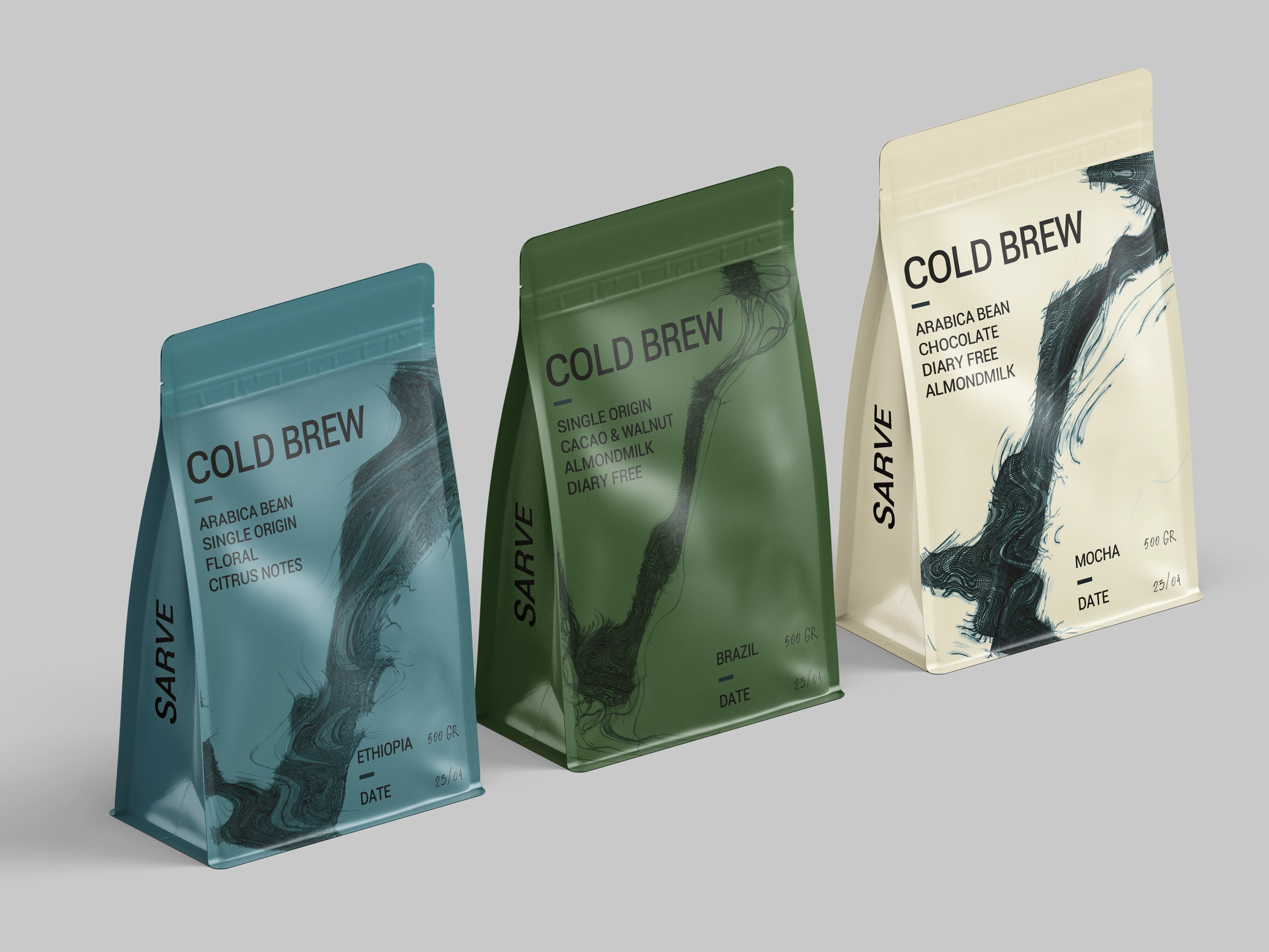 Branding «SARVE» coffe — Изображение №5 — Брендинг на Dprofile