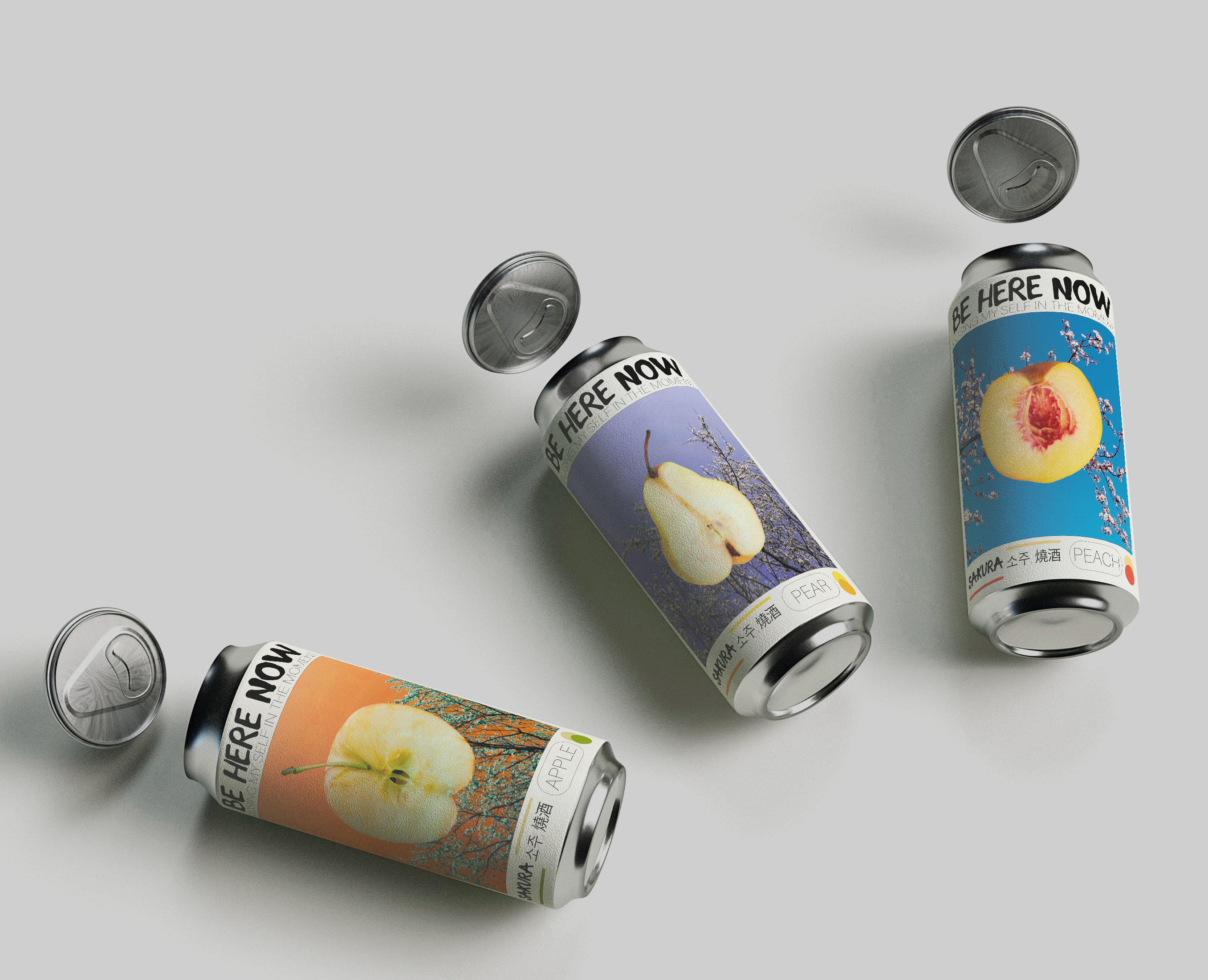 Branding «SAKURA» korean soju на Dprofile