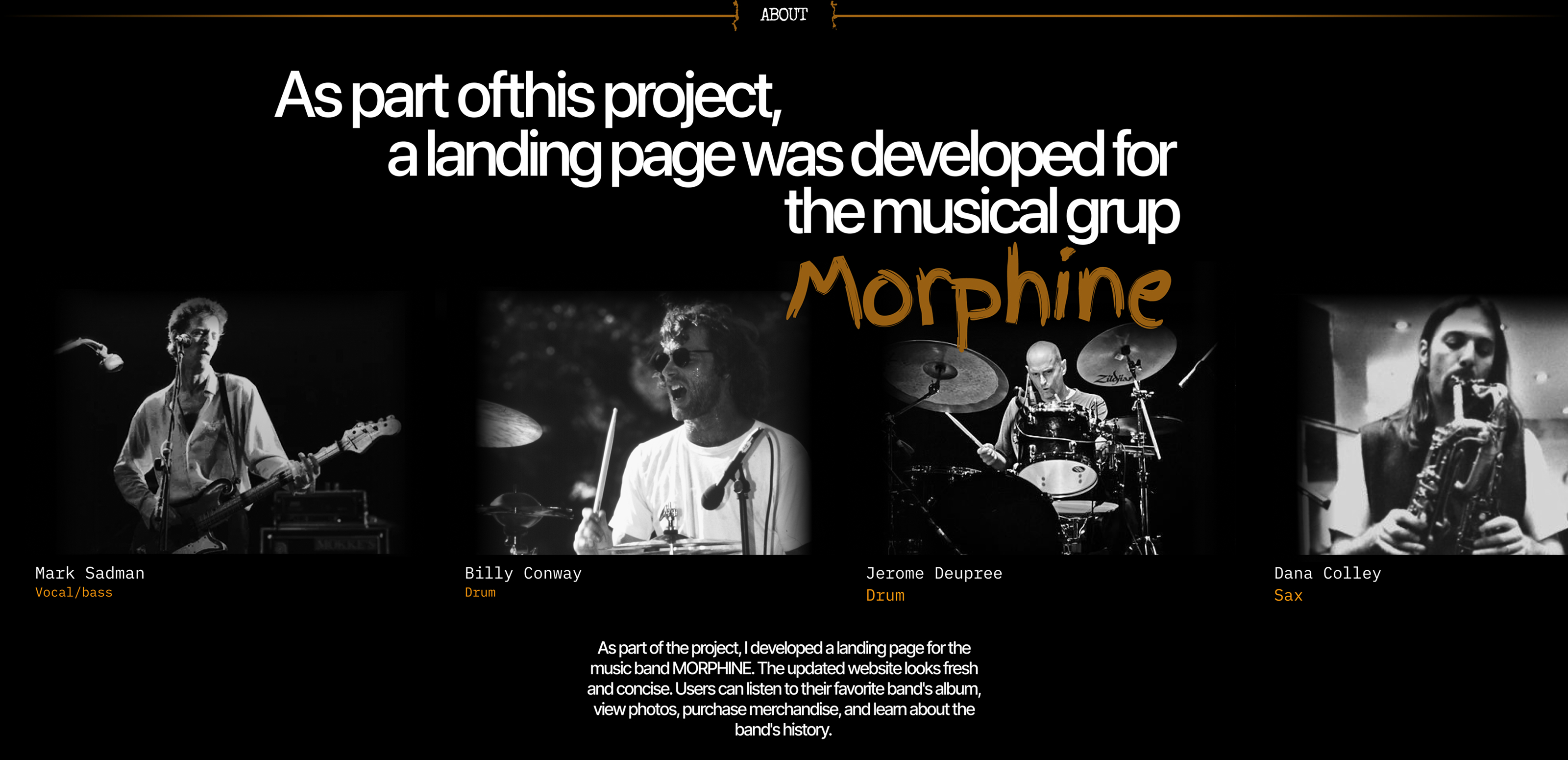 Morphine — Изображение №2 — Интерфейсы, Брендинг на Dprofile