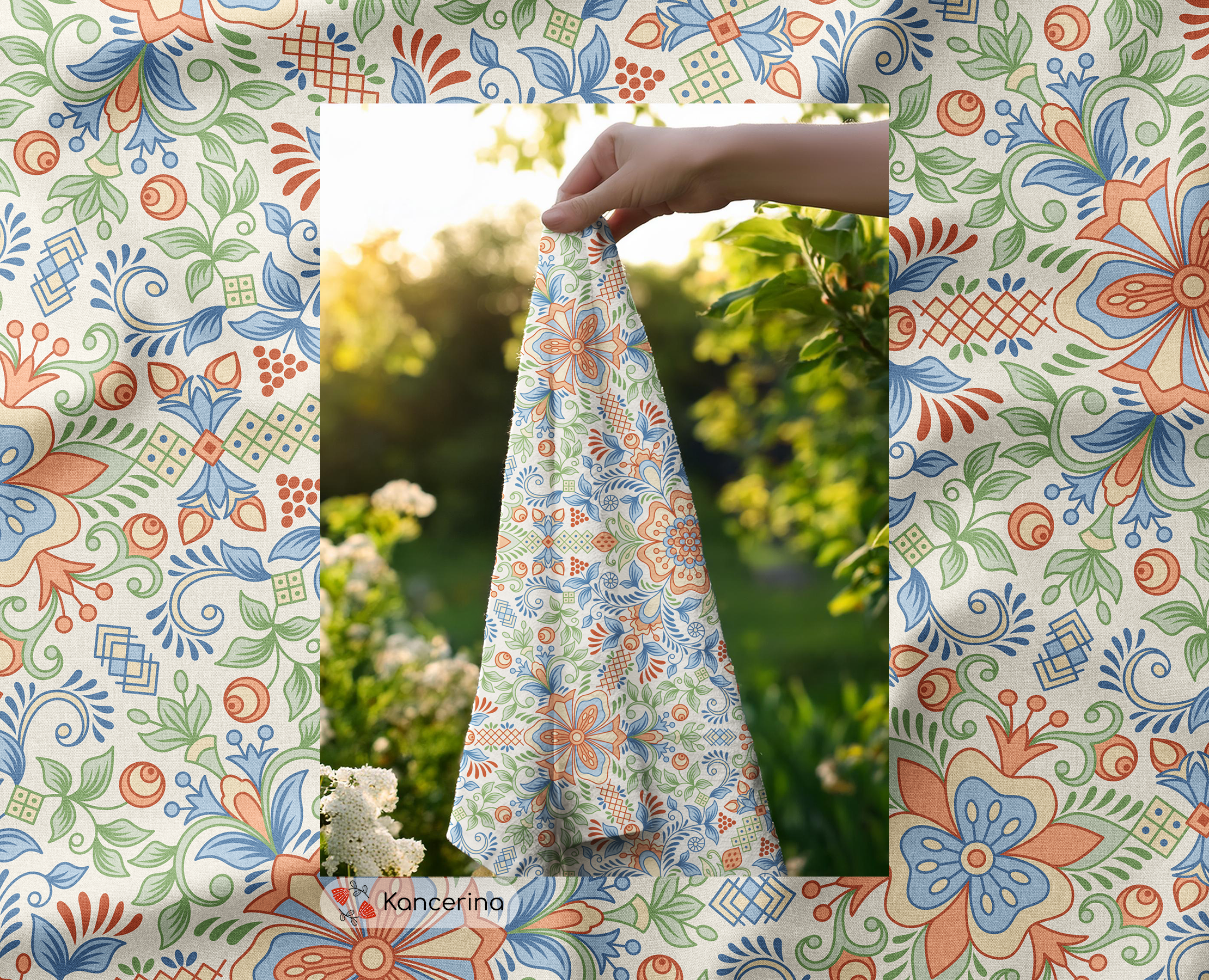 Узорная роспись — Брендинг, Иллюстрация на Dprofile