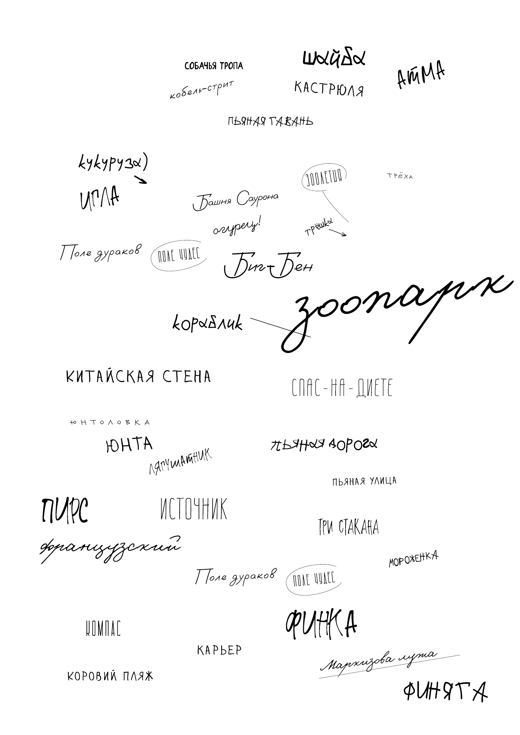 спецпроект «Топонимы Приморского» — Изображение №3 — Иллюстрация, Графика на Dprofile