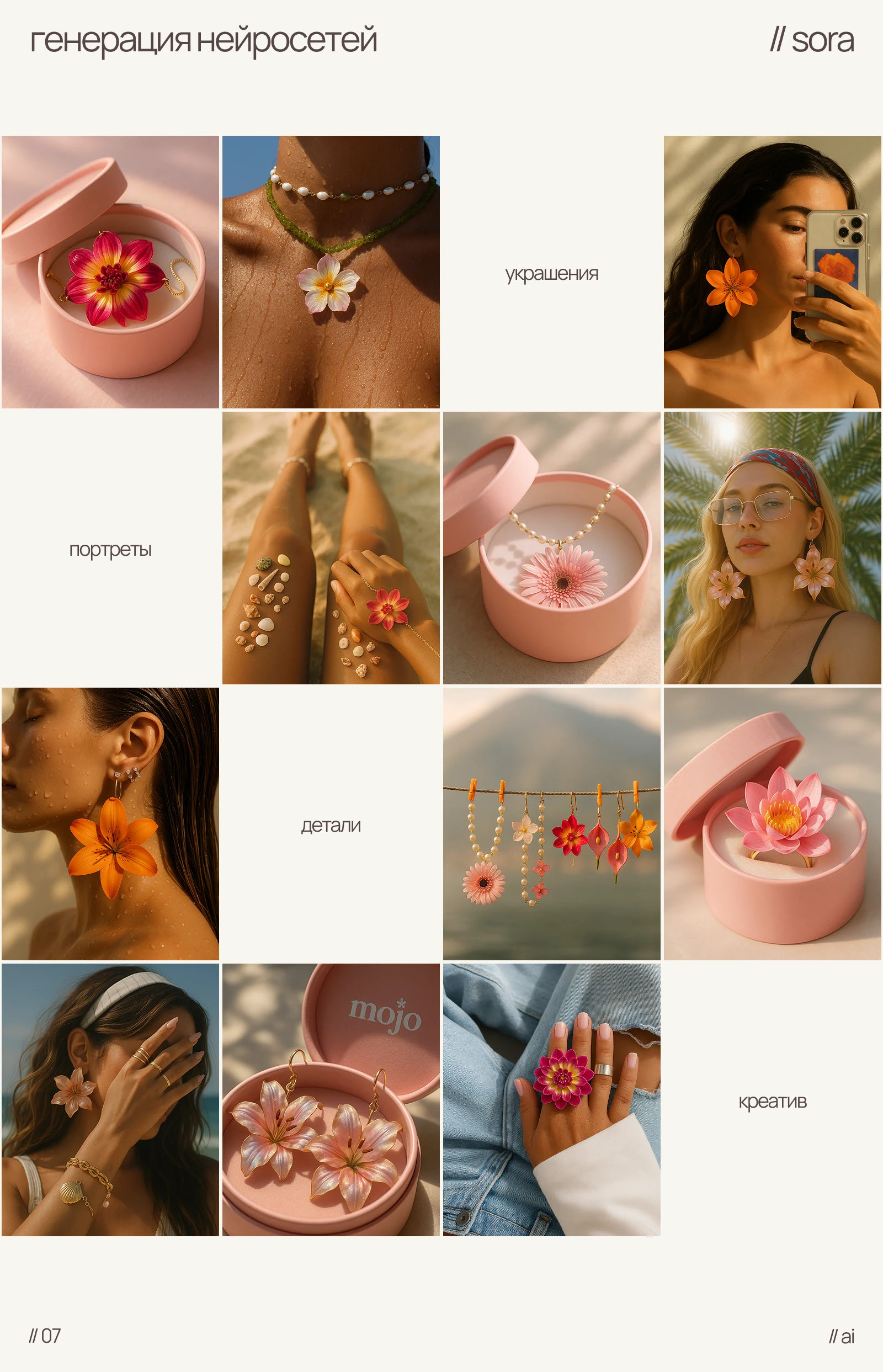 дизайн сайта для бренда украшений / blomette — Изображение №6 — Интерфейсы на Dprofile