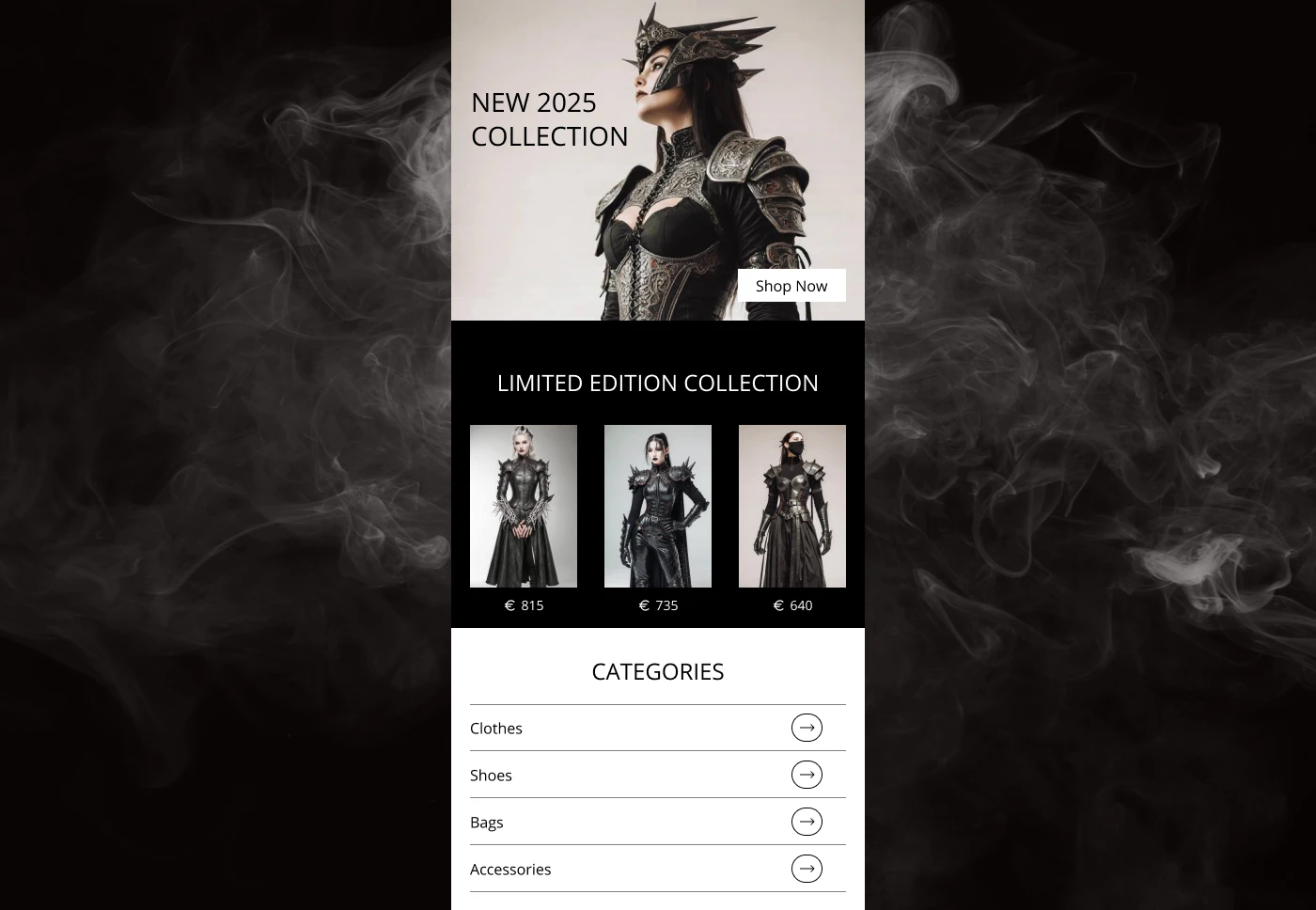 E-commerce Concept — Изображение №2 — Интерфейсы, Брендинг на Dprofile