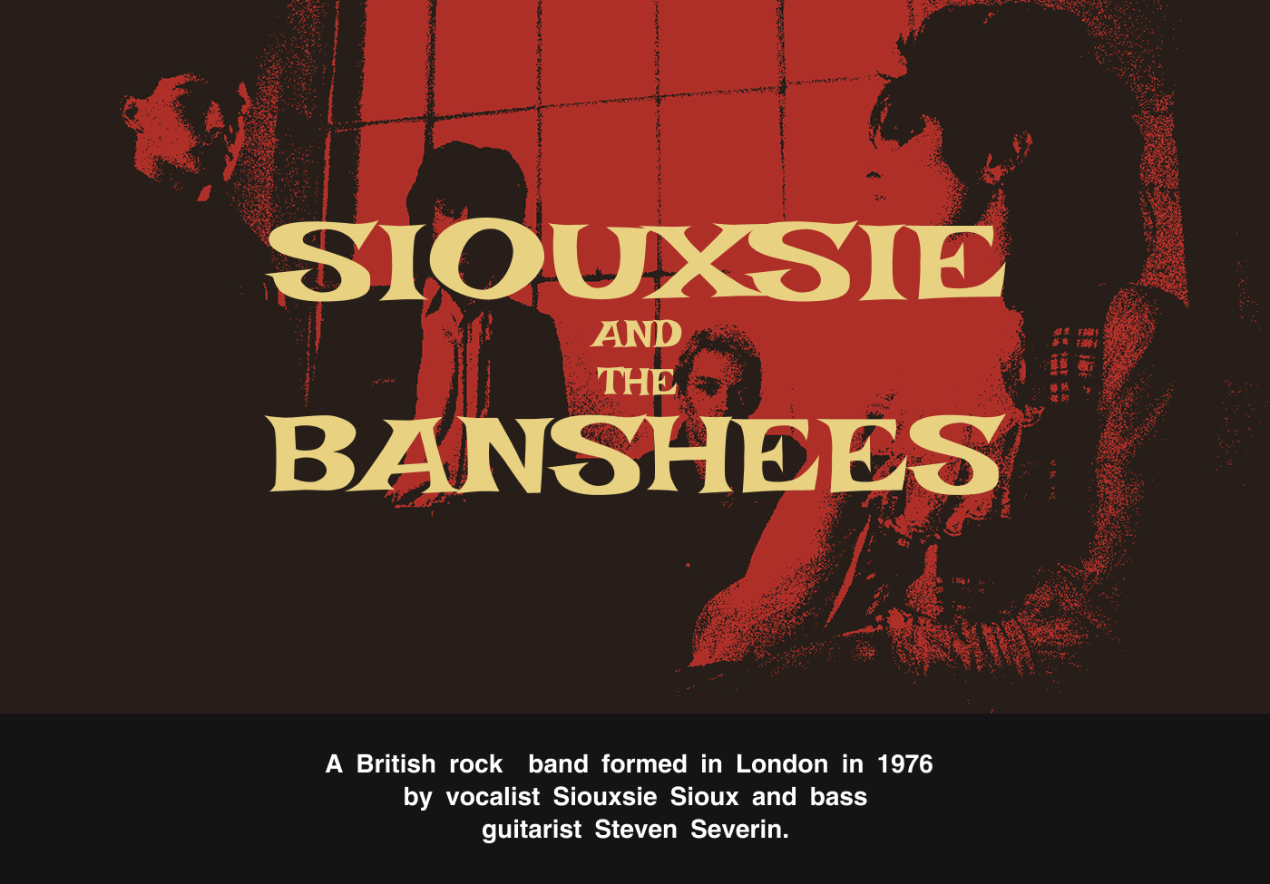 Siouxsie and the Banshees / Visual Presentation — Изображение №1 — Интерфейсы на Dprofile