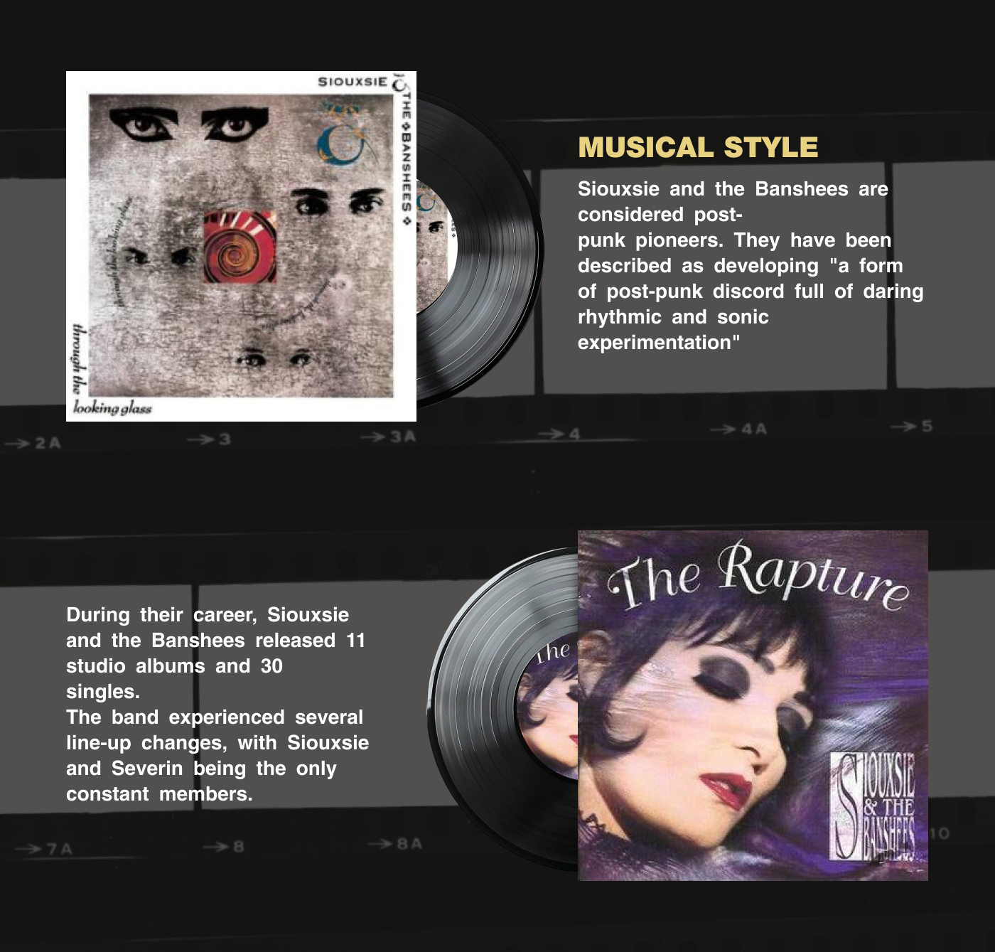 Siouxsie and the Banshees / Visual Presentation — Изображение №5 — Интерфейсы на Dprofile