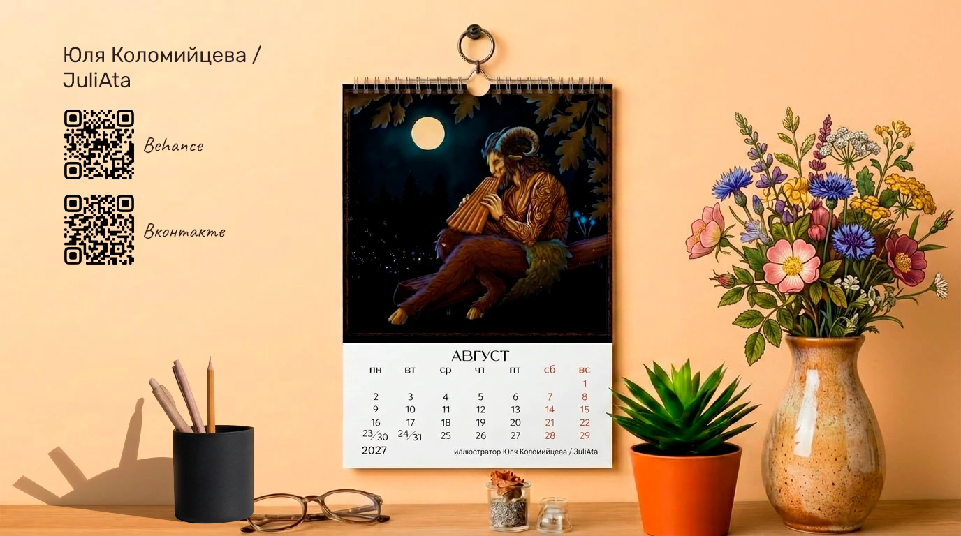 Календарь / Calendar — Изображение №11 — Иллюстрация, Графика на Dprofile