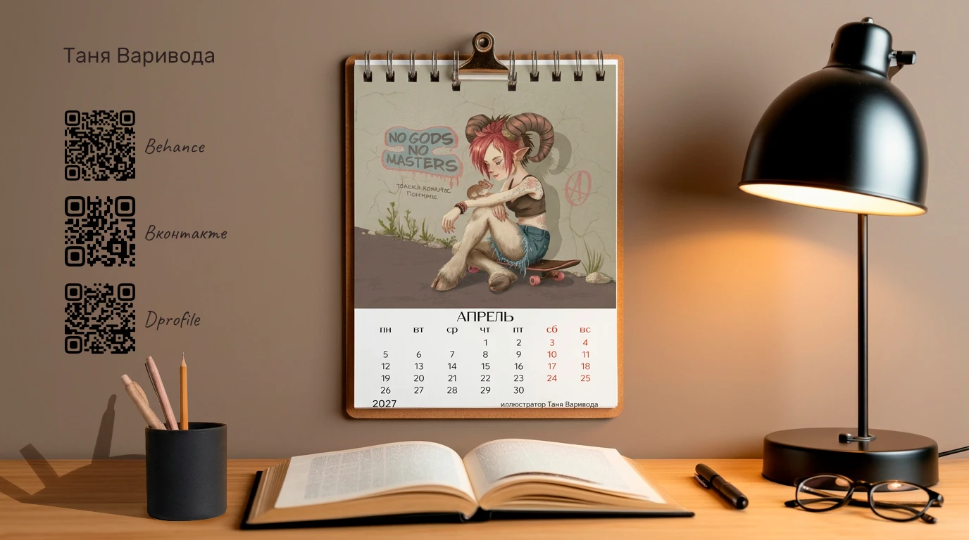 Календарь / Calendar — Изображение №6 — Иллюстрация, Графика на Dprofile
