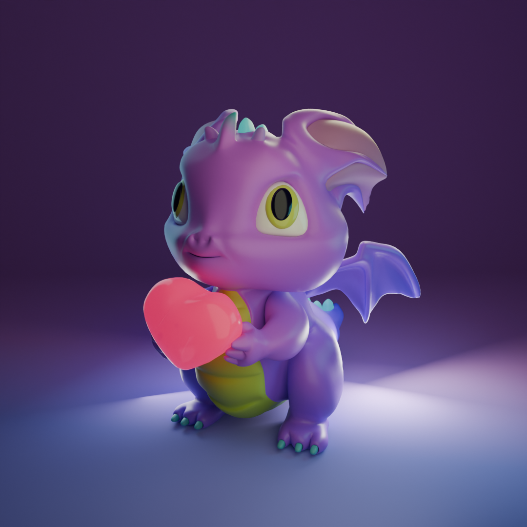3D модель. Малышка Рози — Изображение №4 — Иллюстрация, 3D на Dprofile