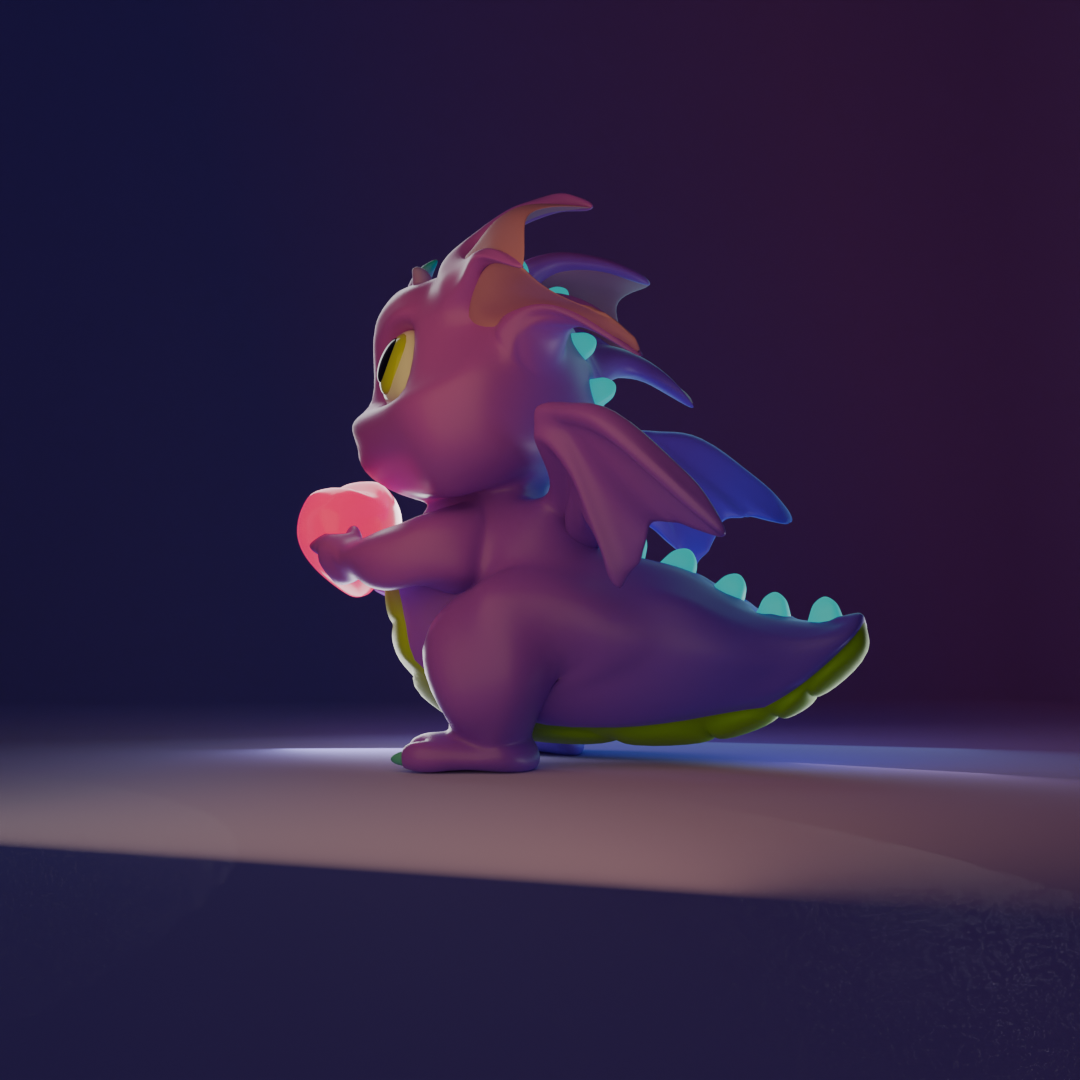 3D модель. Малышка Рози — Изображение №6 — Иллюстрация, 3D на Dprofile