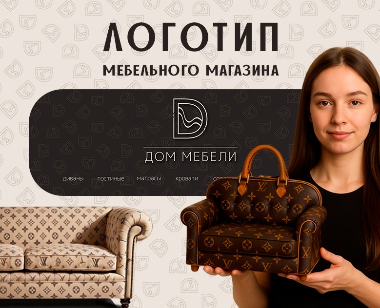 Логотип мебельного магазина — Брендинг на Dprofile