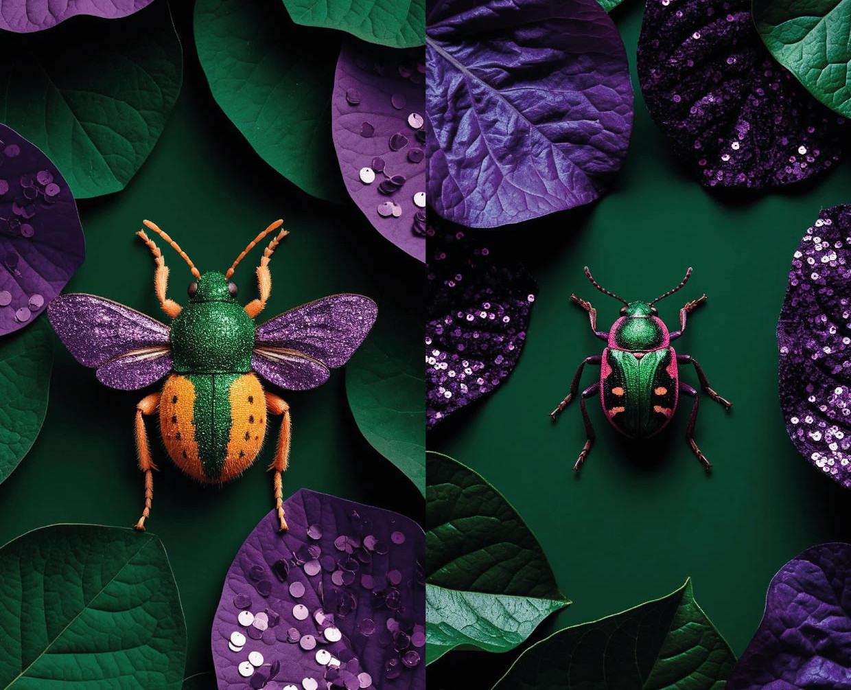 Разработка серии генеративной фотографики в стиле бьюти-фешн, для рекламы на Dprofile