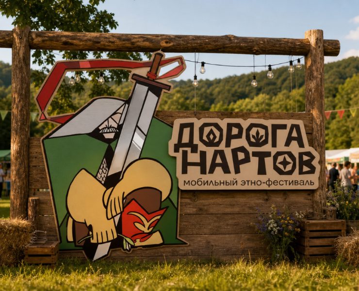 Разработка проекта «Дорога Нартов» — Брендинг, Графика на Dprofile