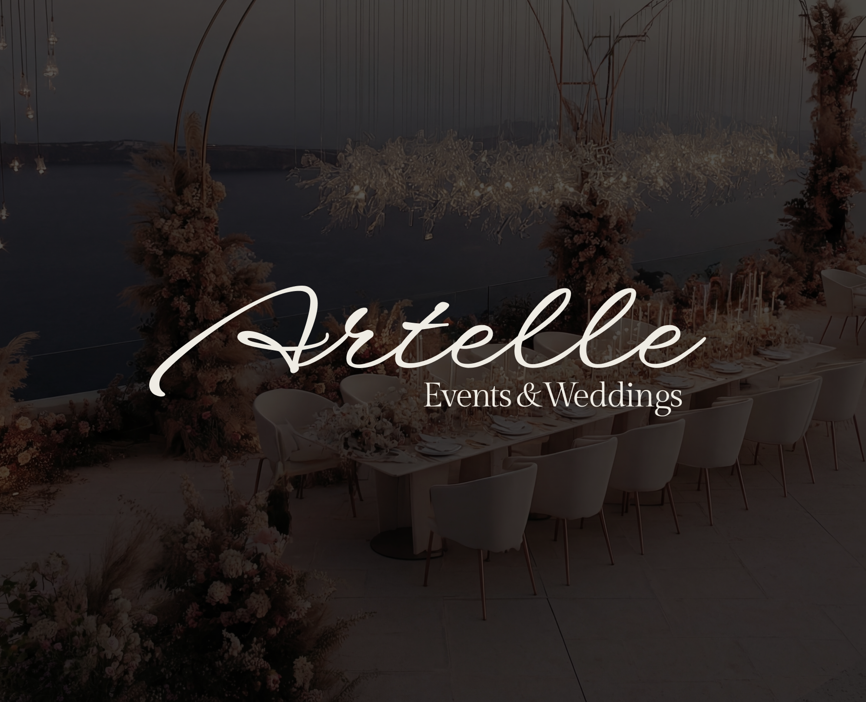 Фирменный стиль Artelle Events & Weddings на Dprofile