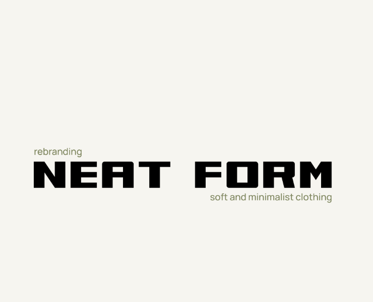 Ребрендинг Neat Form — Брендинг, Графика на Dprofile