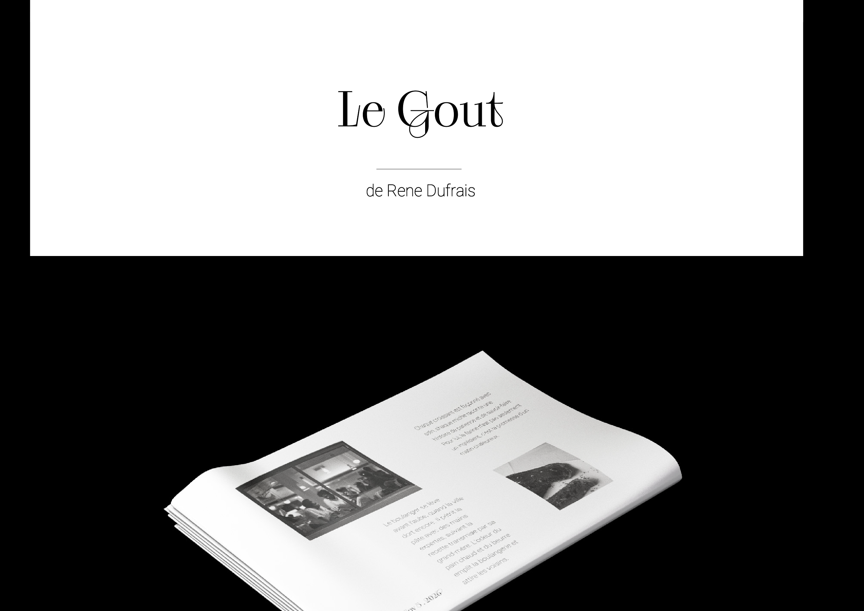 "Le Gout" | The identity of the French bakery — Изображение №5 — Брендинг, Графика на Dprofile