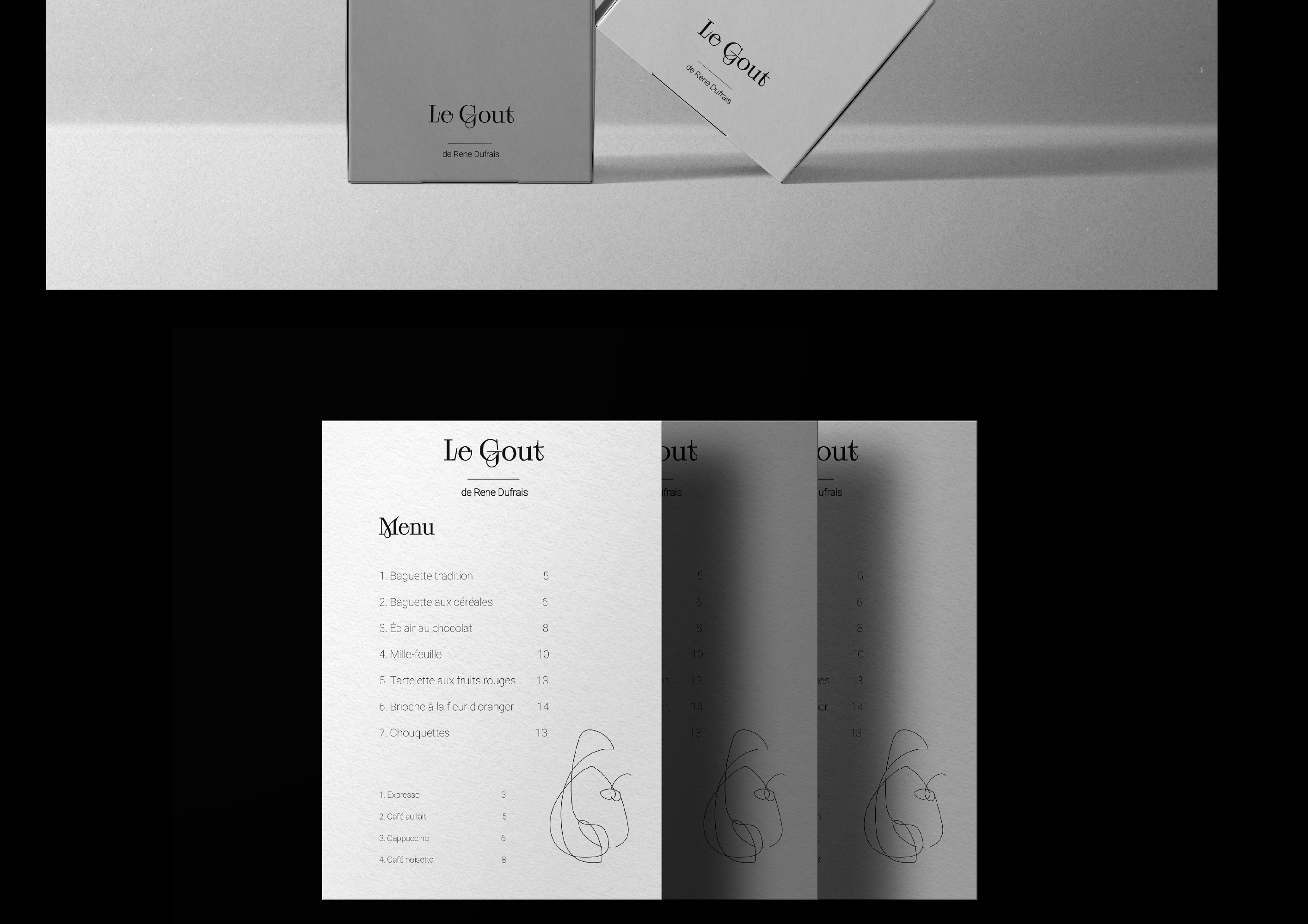 "Le Gout" | The identity of the French bakery — Изображение №8 — Брендинг, Графика на Dprofile