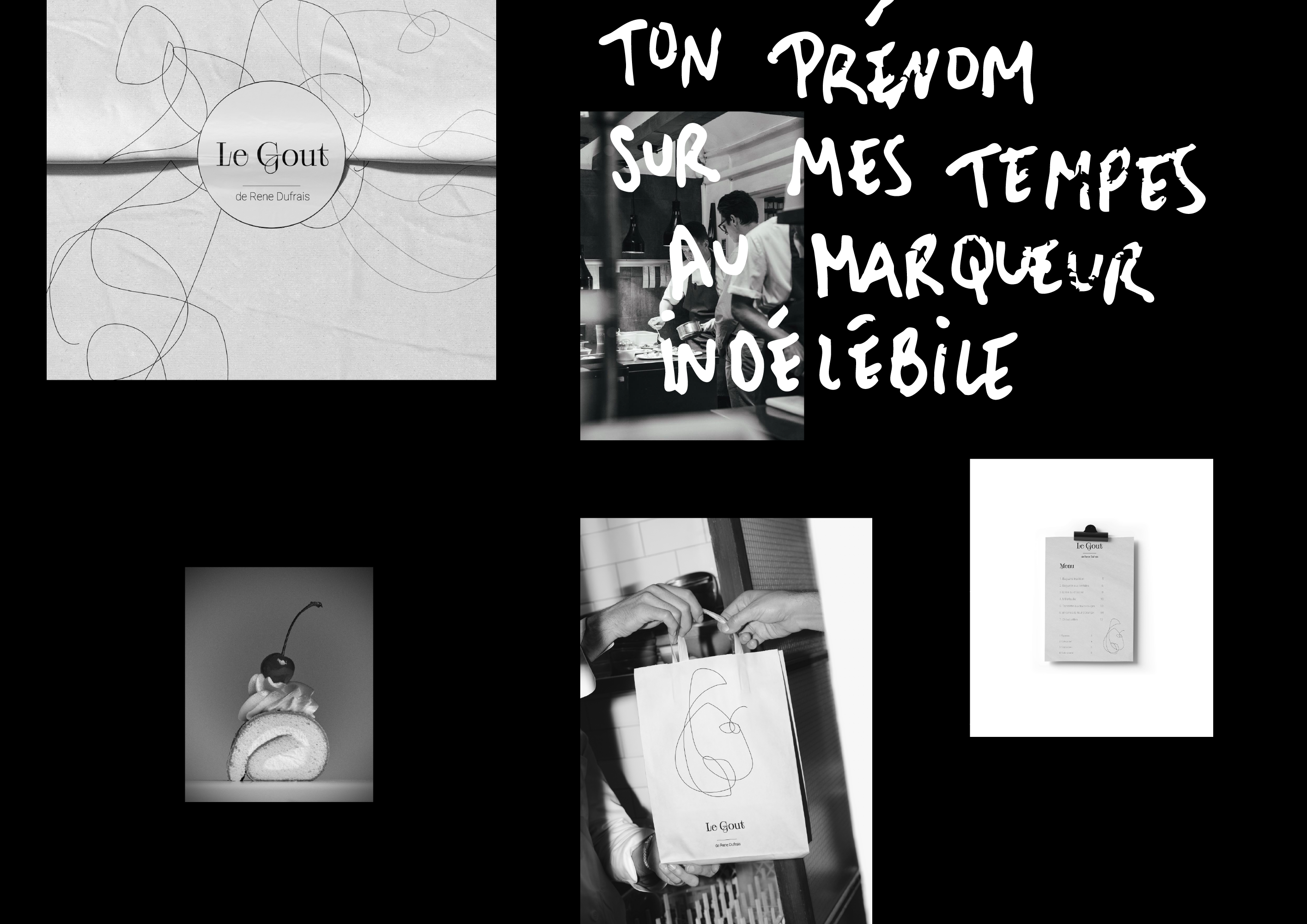 "Le Gout" | The identity of the French bakery — Изображение №10 — Брендинг, Графика на Dprofile