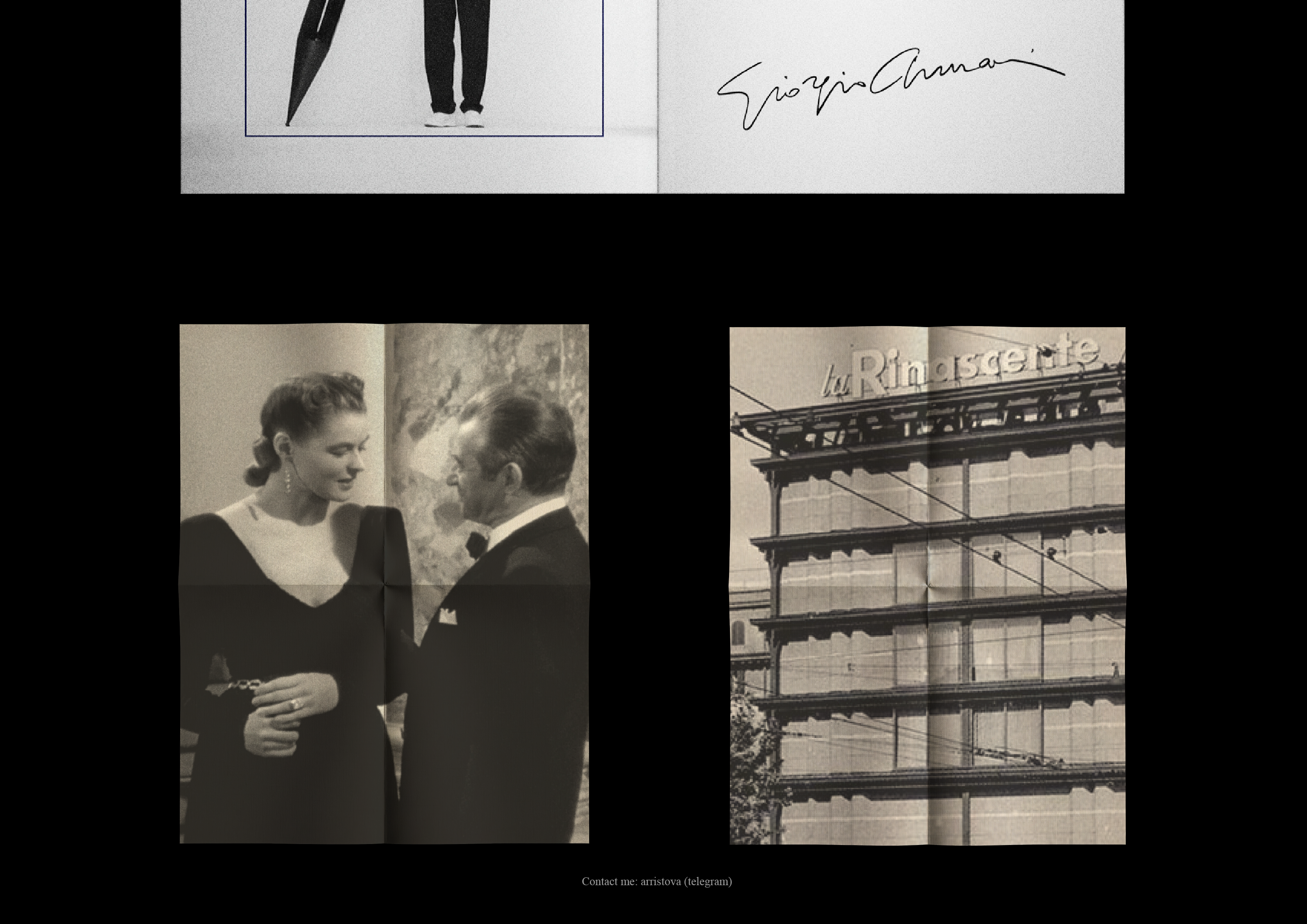 Буклет "Джорджо Армани. Алфавит дизайнера" — Изображение №15 — Брендинг, Графика на Dprofile