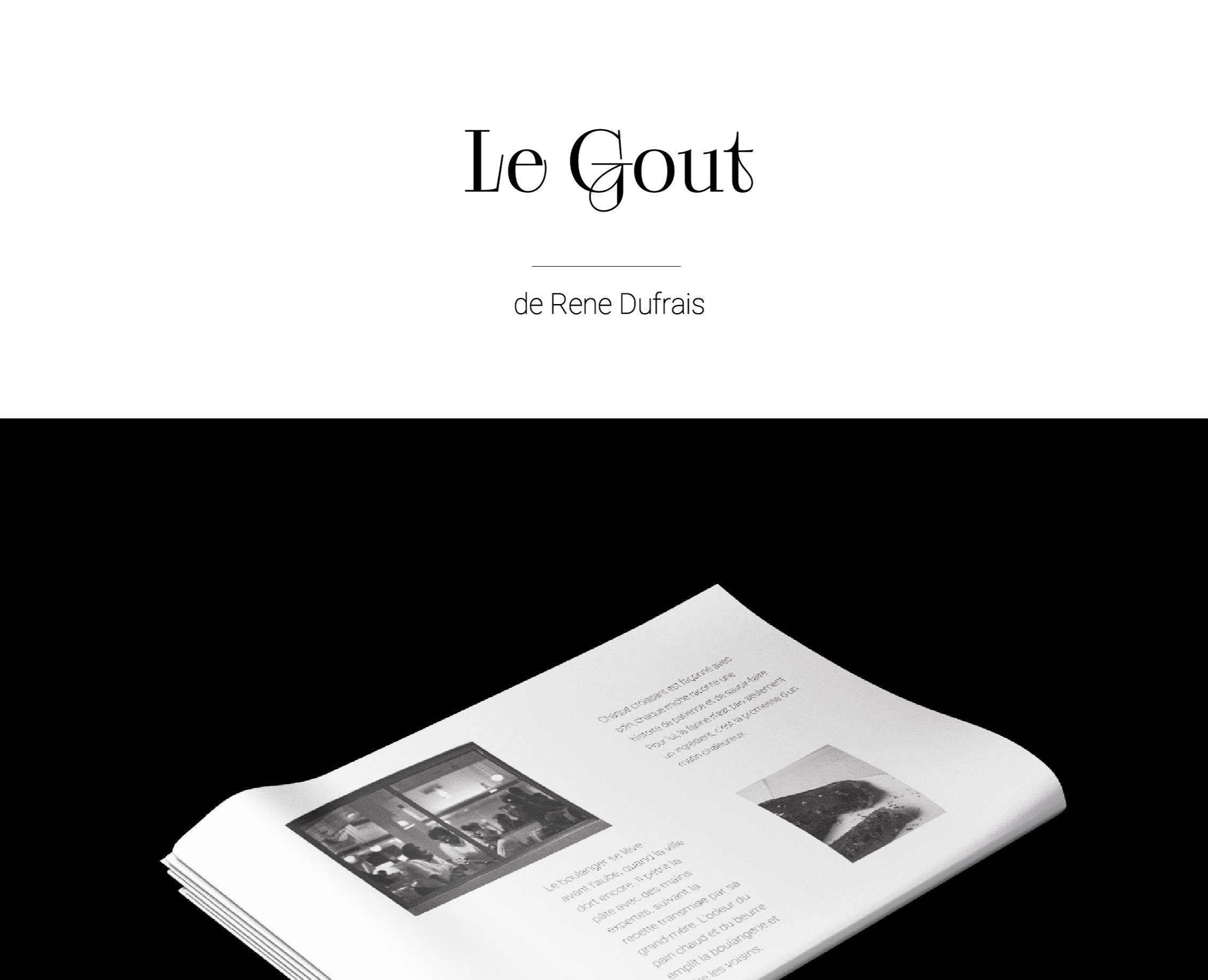 "Le Gout" | The identity of the French bakery на Dprofile