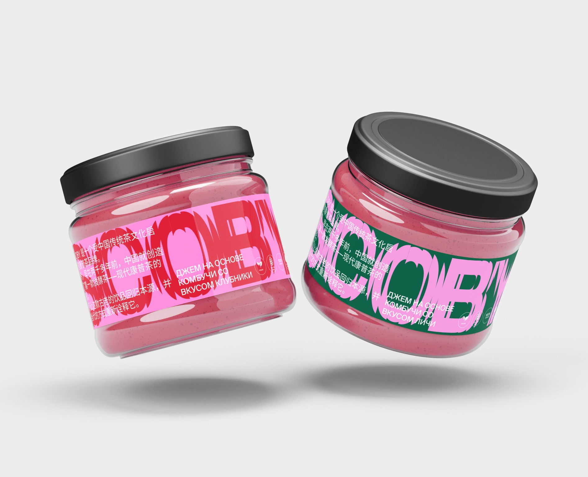 Упаковка для бренда SCOBY на Dprofile