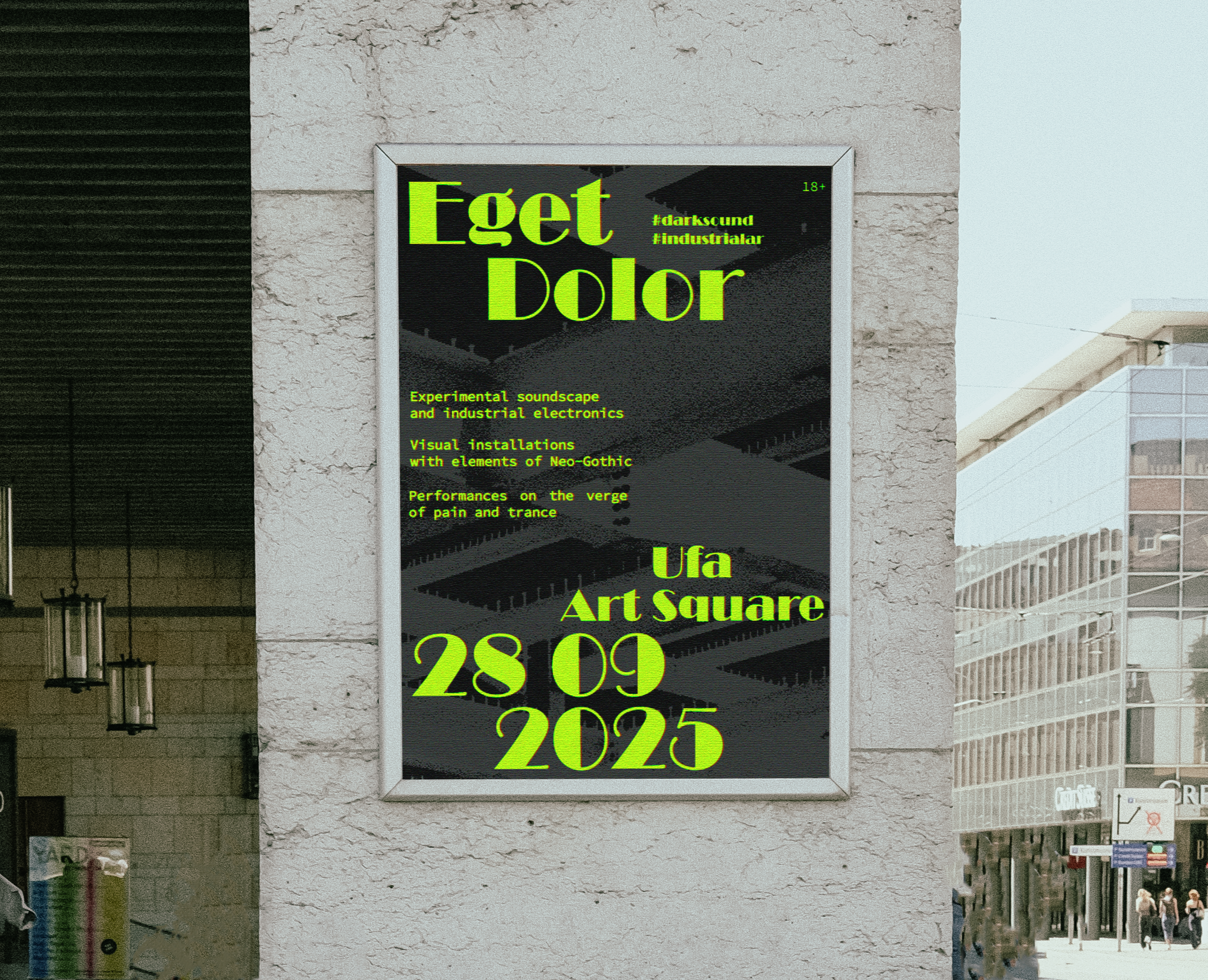 Eget Dolor плакат — Графика, Маркетинг на Dprofile