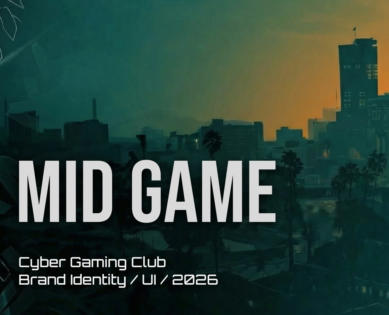 MIDGAME. Фирменный стиль для компьютерного клуба — Брендинг на Dprofile