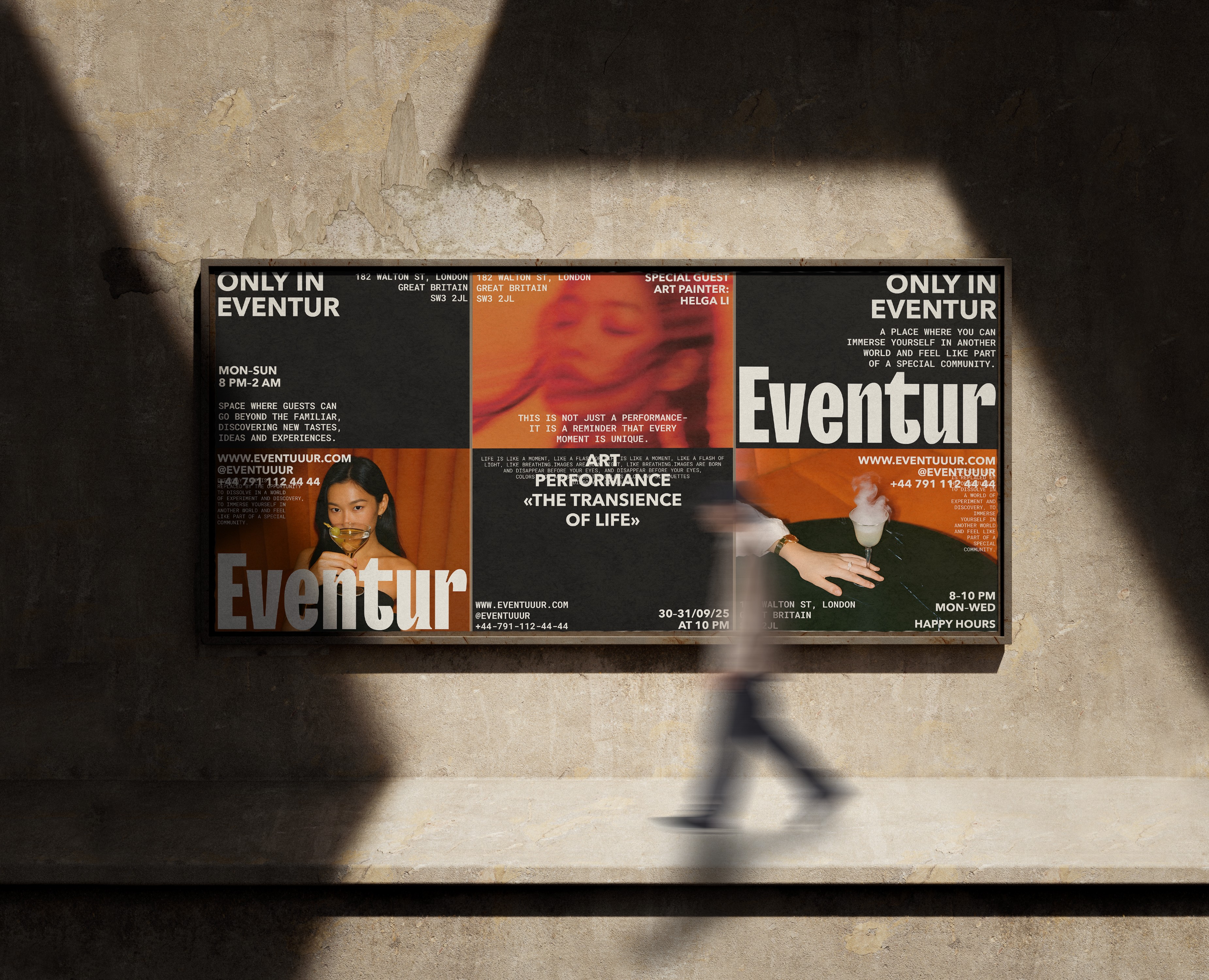EVENTUR / АЙДЕНТИКА ДЛЯ БАРА на Dprofile