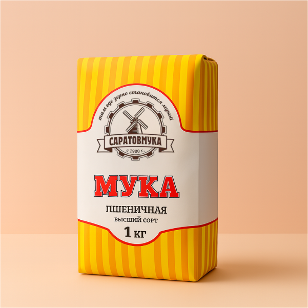 3D-визуализация «Саратовмука» — Изображение №3 — Брендинг, Иллюстрация на Dprofile