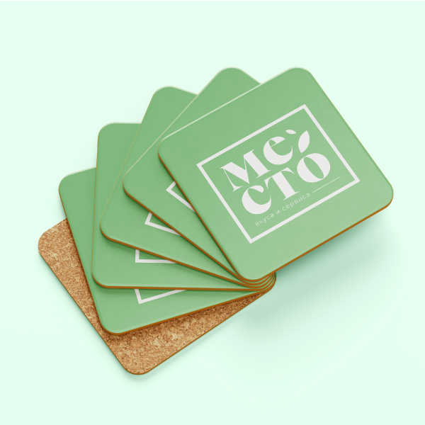 Айдентика для кафе «Место» — Изображение №10 — Брендинг на Dprofile