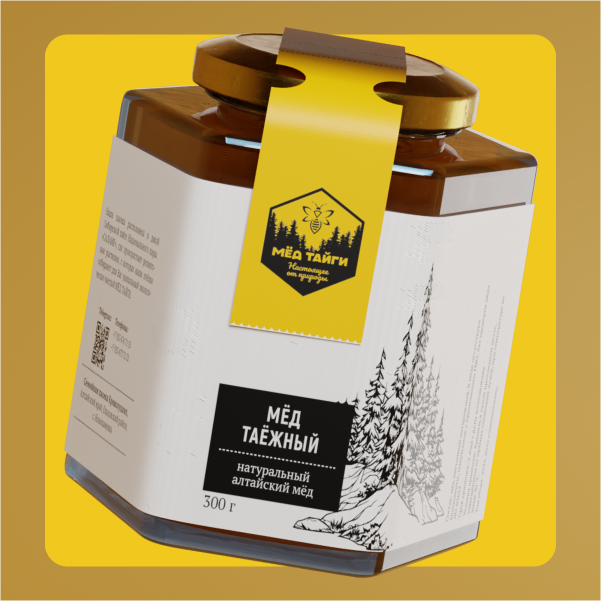 3D-визуализация «Мёд тайги» — Изображение №7 — Иллюстрация, 3D на Dprofile