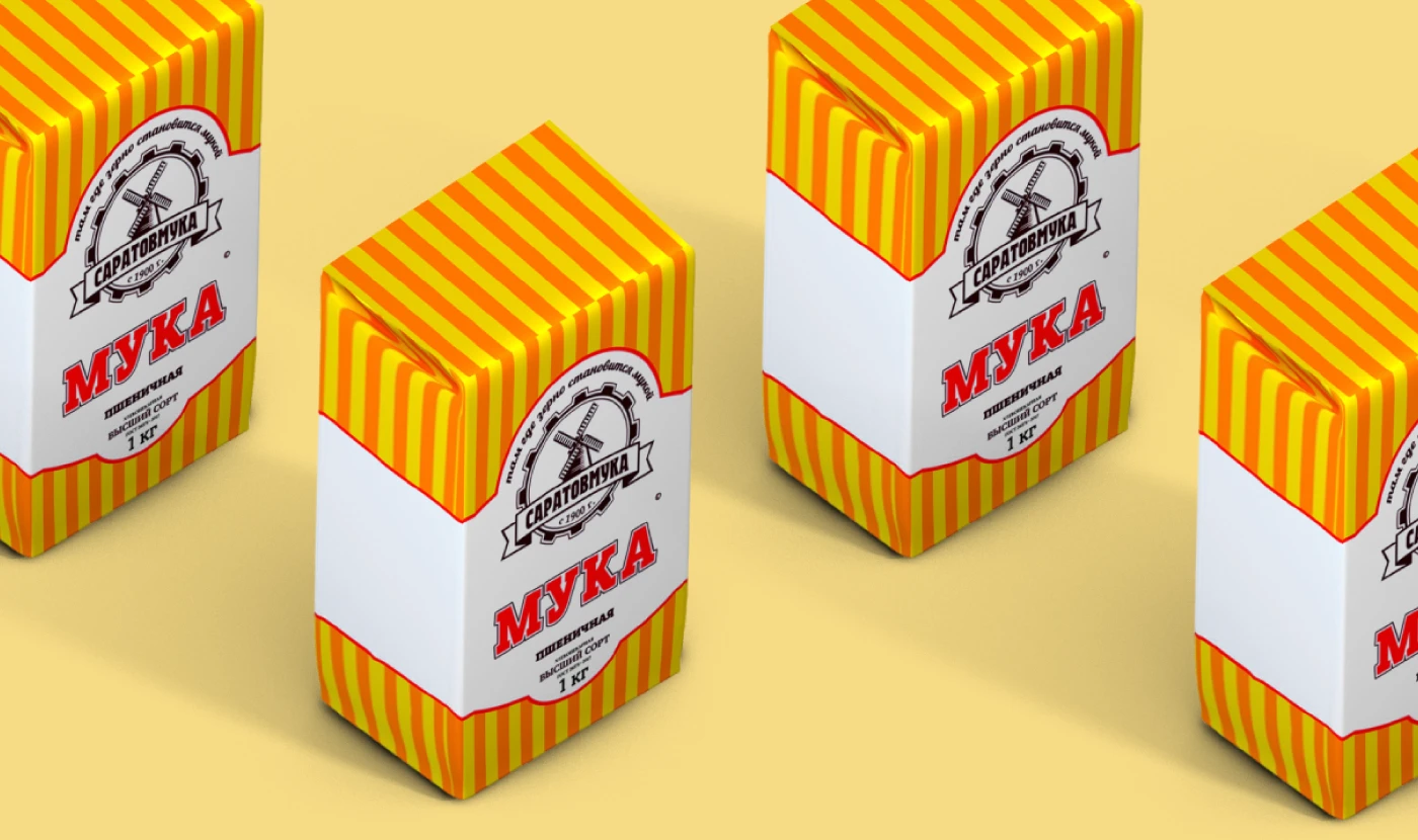 3D-визуализация «Саратовмука» — Изображение №4 — Брендинг, Иллюстрация на Dprofile