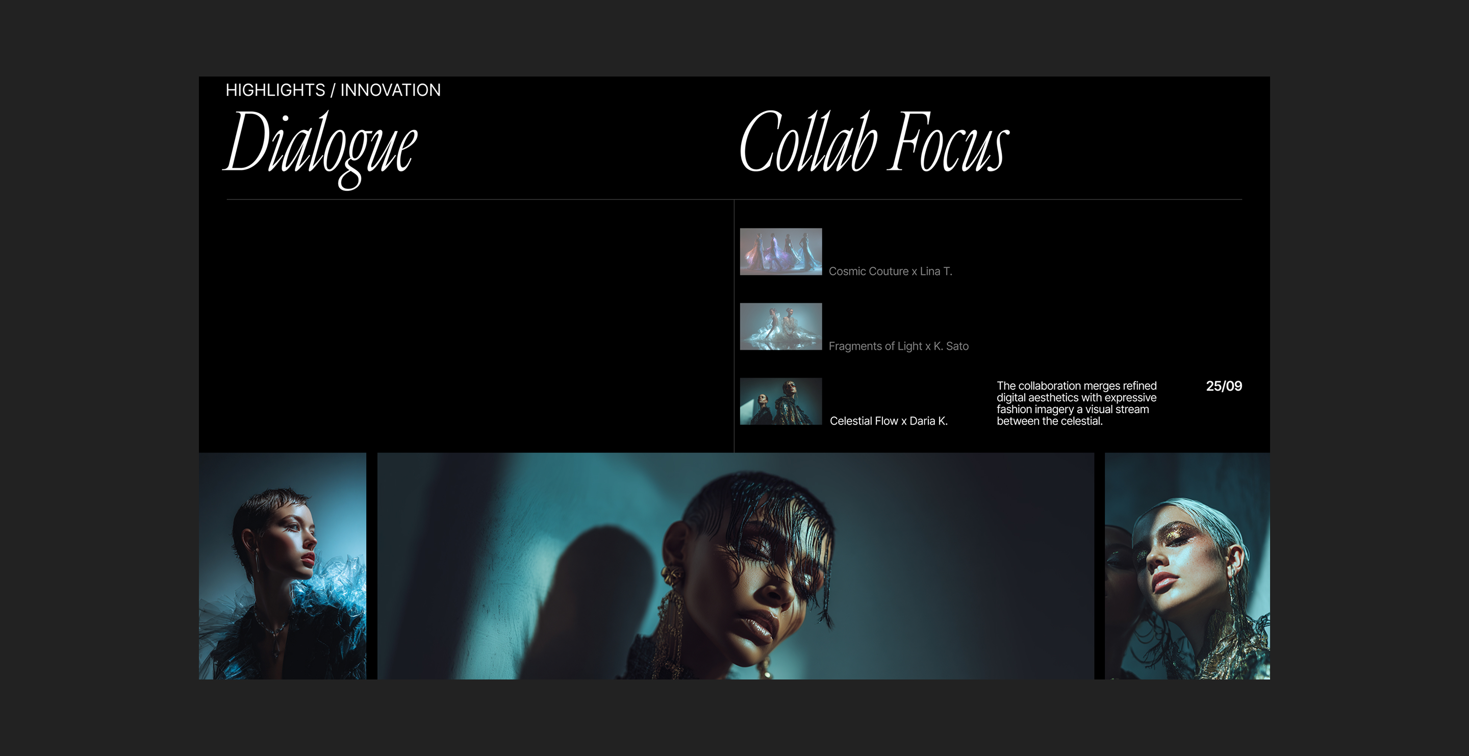 Fashion Magazine Website UI/UX Design Concept — Изображение №5 — Интерфейсы на Dprofile