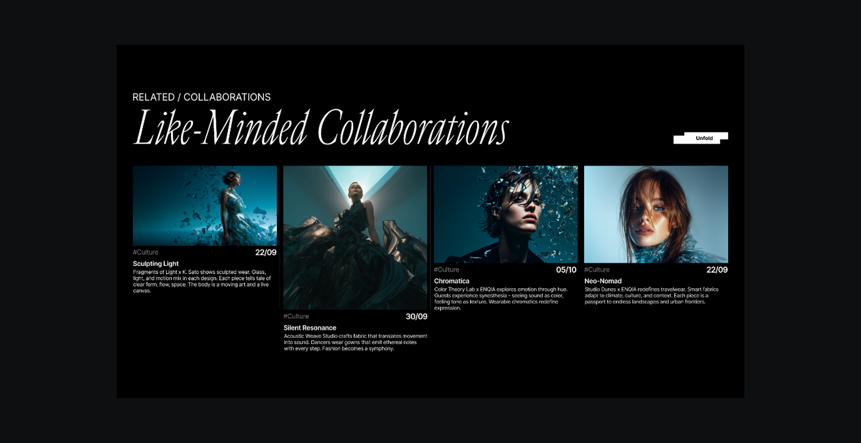 Fashion Magazine Website UI/UX Design Concept — Изображение №15 — Интерфейсы на Dprofile